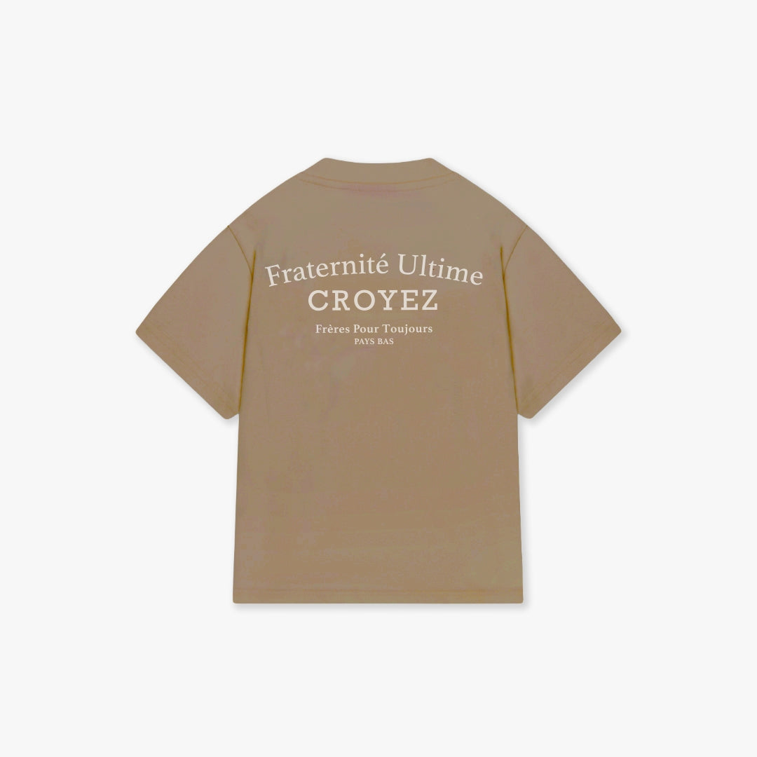Croyez Mini Fraternite T-shirt- Dusty Olive
