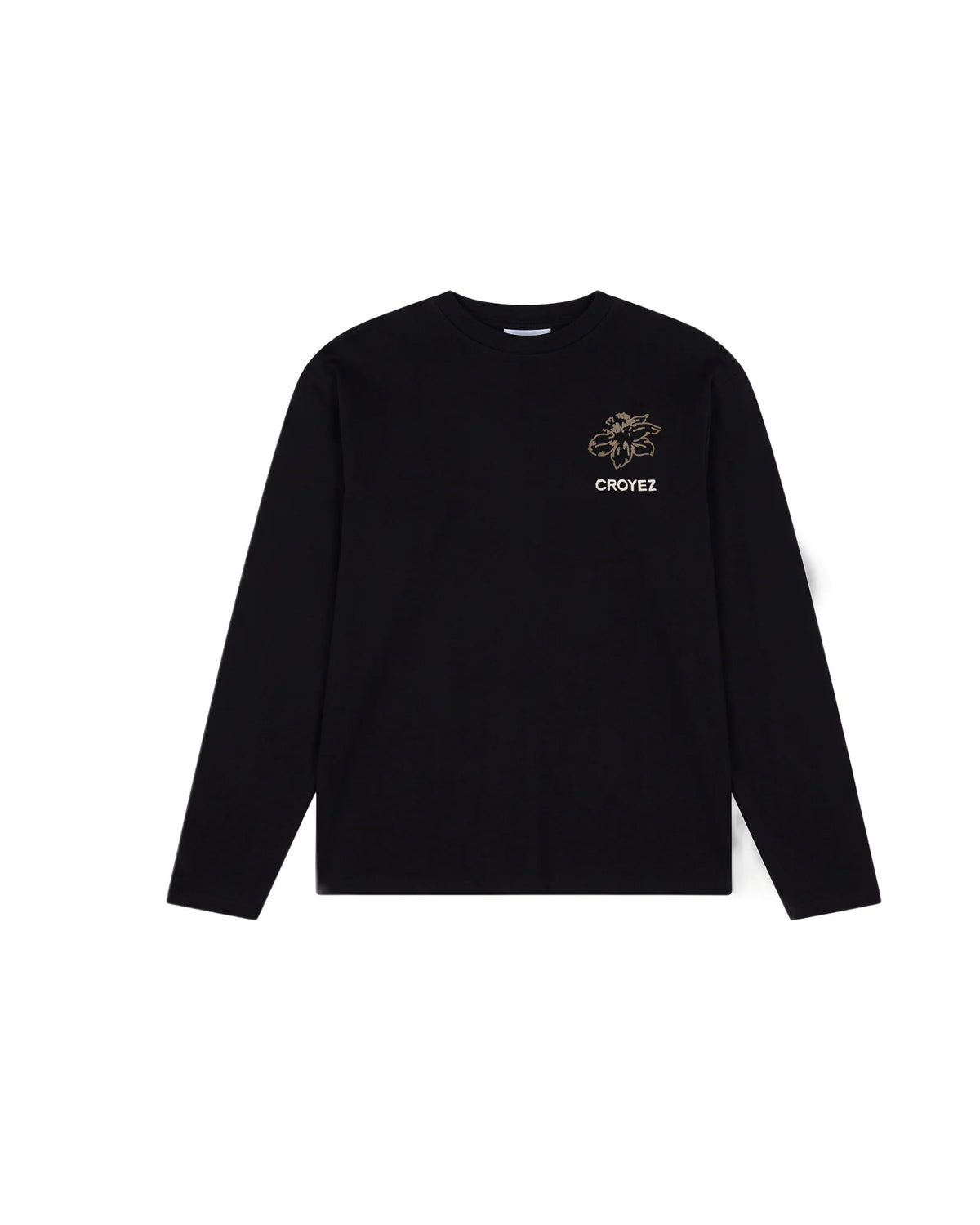 Croyez Mini Gardener Longsleeve T-Shirt- Black