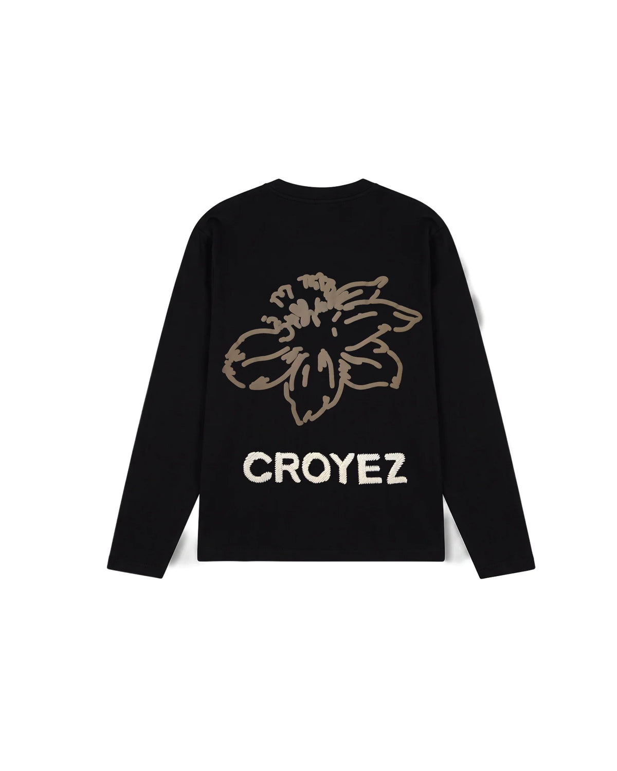 Croyez Mini Gardener Longsleeve T-Shirt- Black