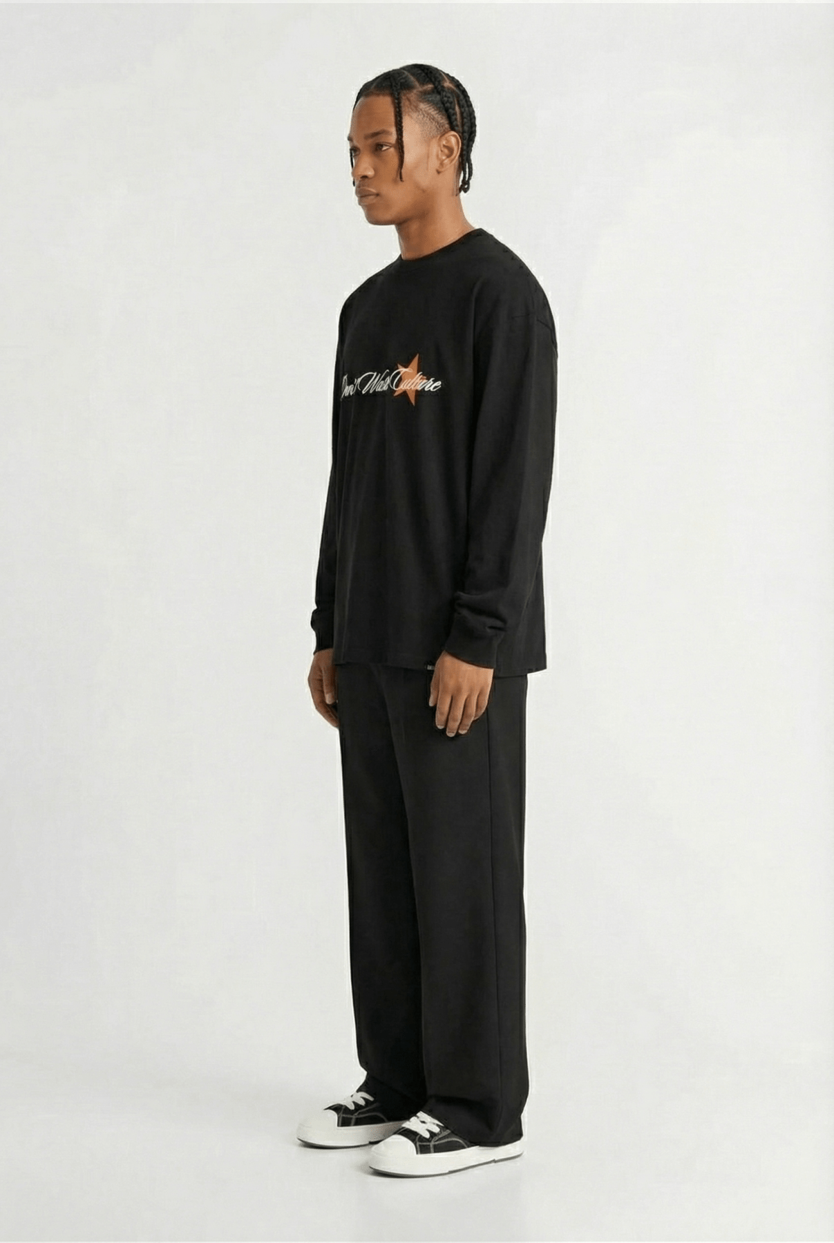 Don't Waste Culture Unisa Long Sleeve- Black