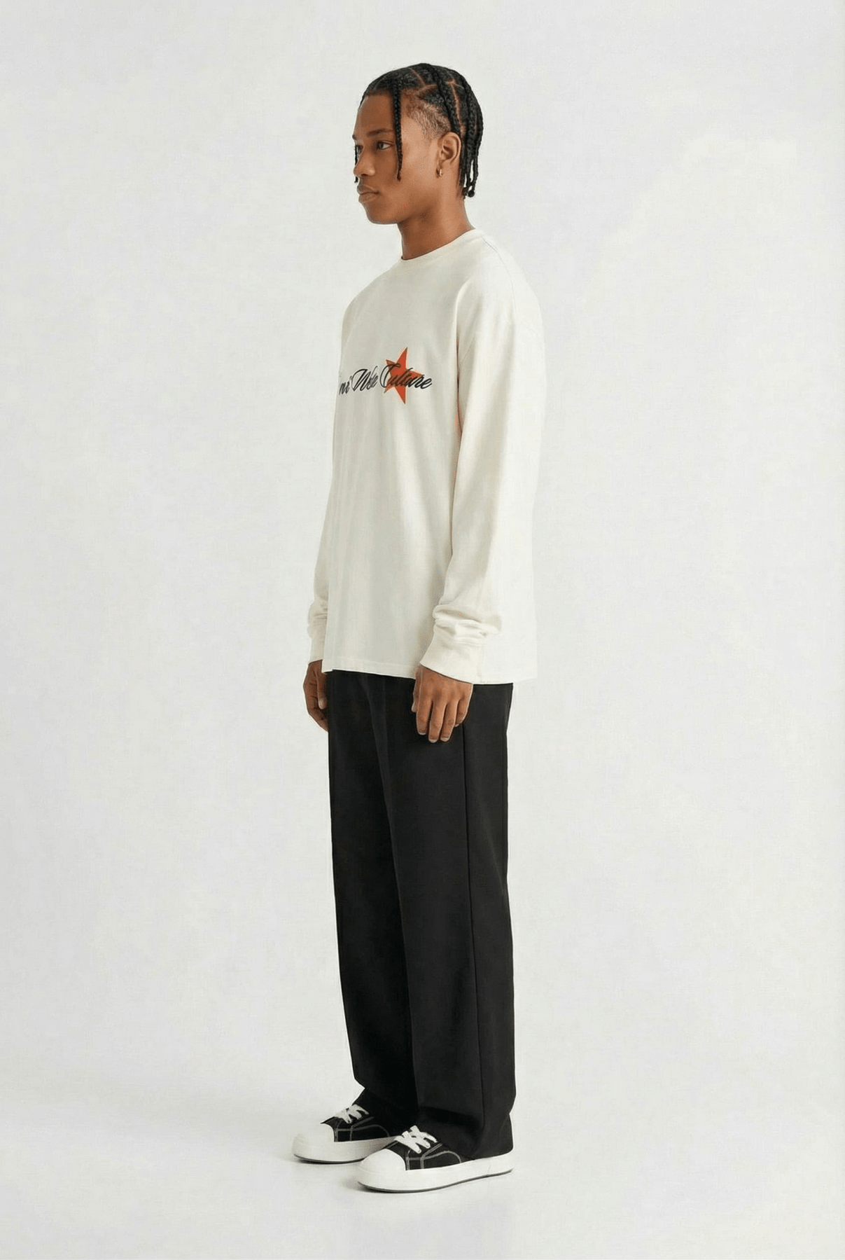 Don't Waste Culture Unisa Long Sleeve- Off White