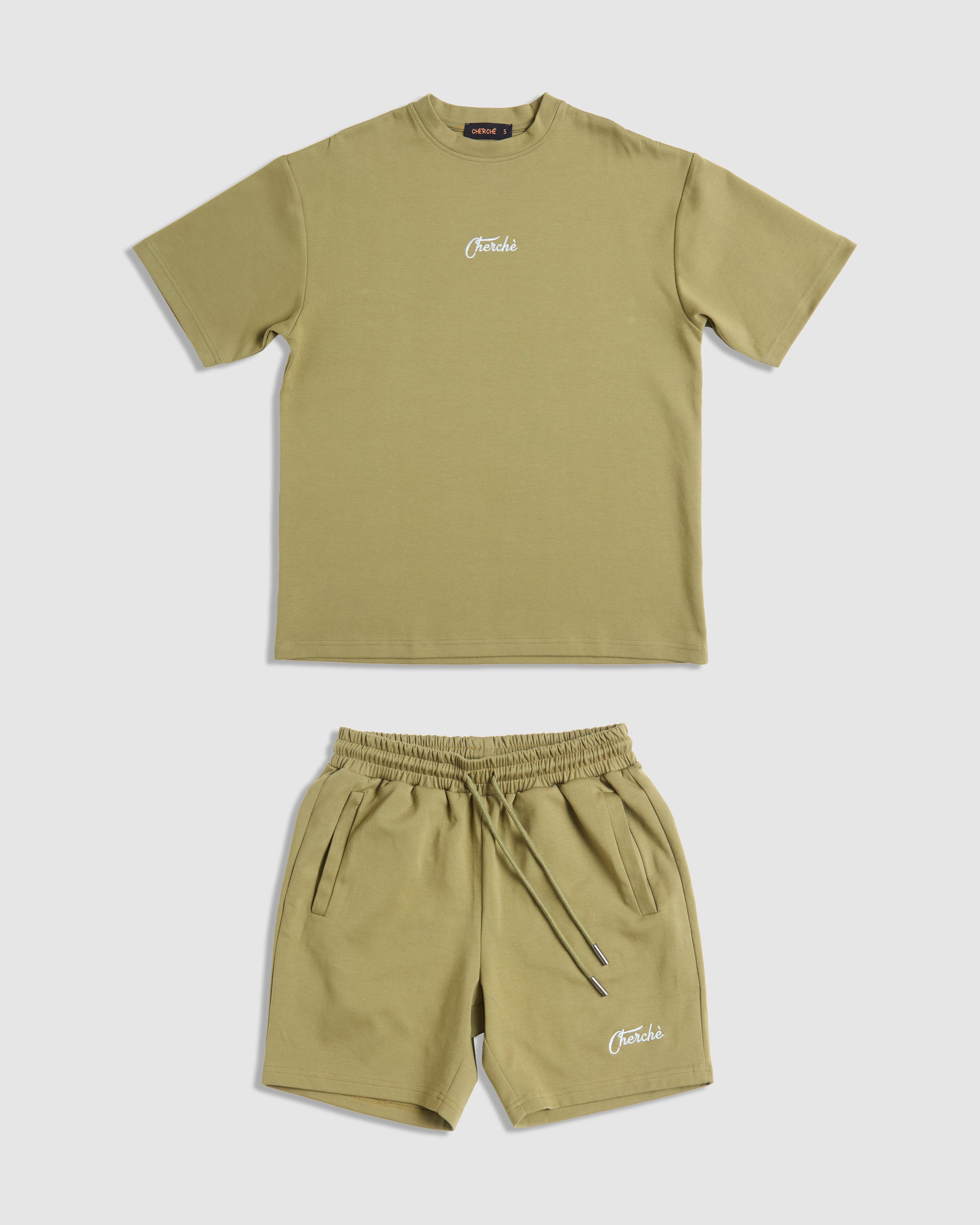 Cherché Oversized Set- Olive