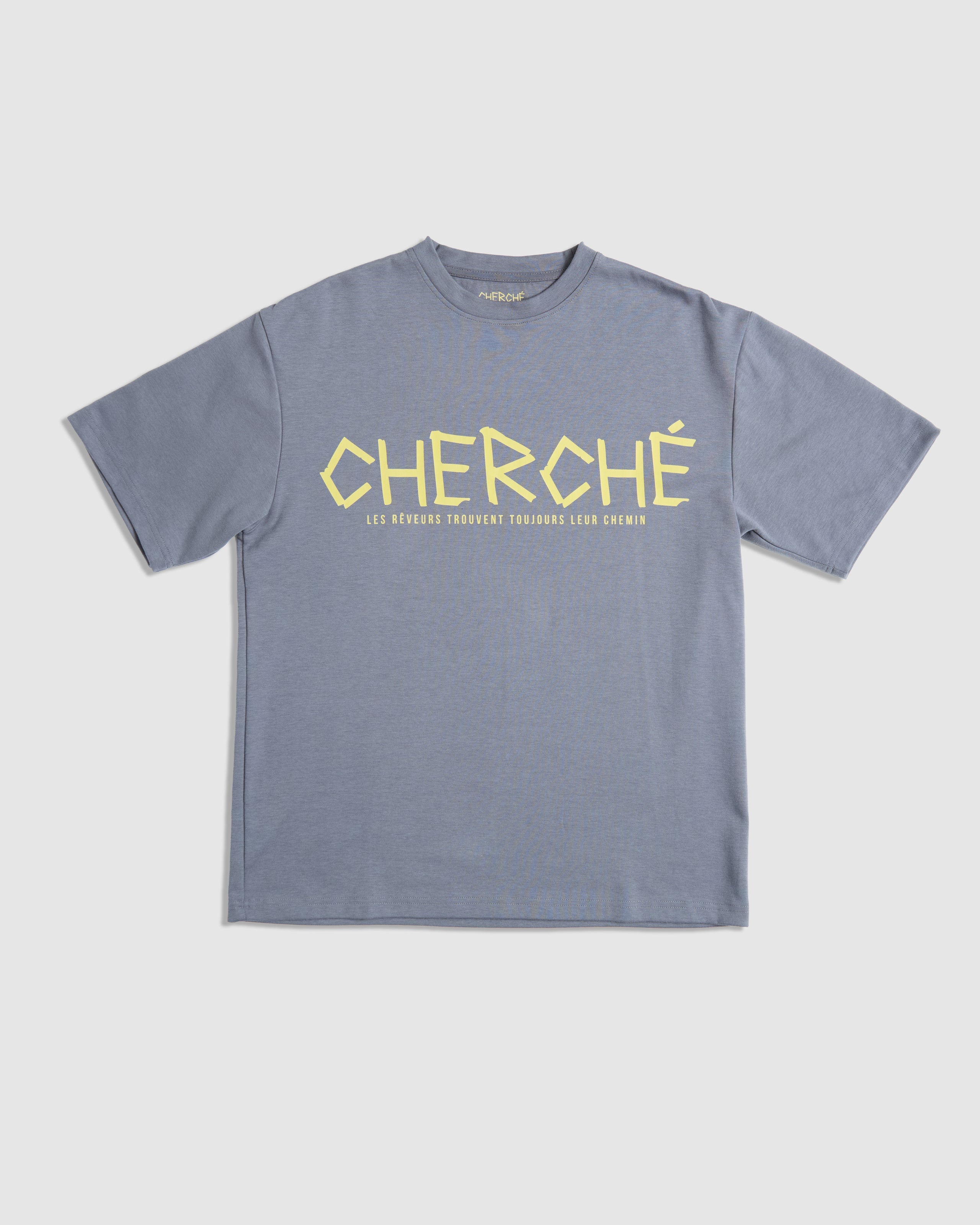 Cherché Oversized Tee- Grey