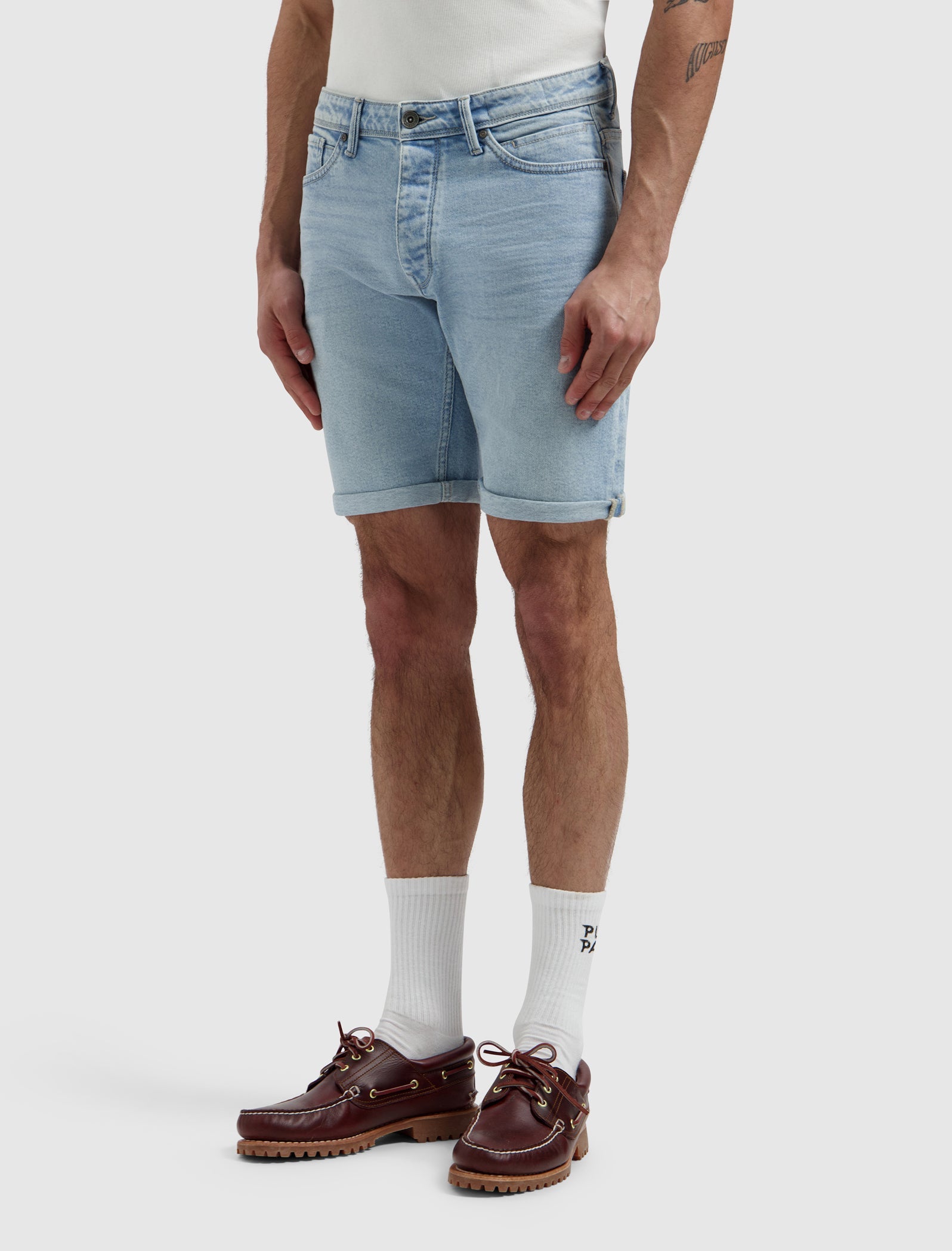 Pure Path The Miles W1605- Denim Light Grey