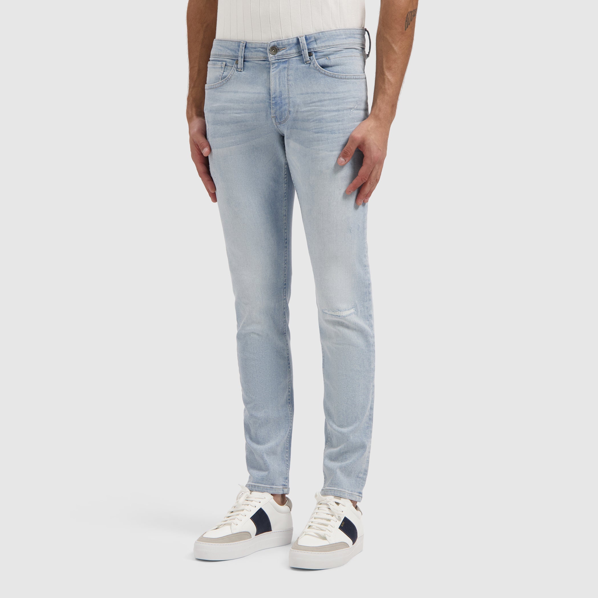 The Jone W1661 2.0 Skinny Fit Jeans - Denim Light Grey