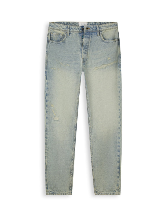 The Aiden W1653 Loose Fit Jeans - Denim Blue Green