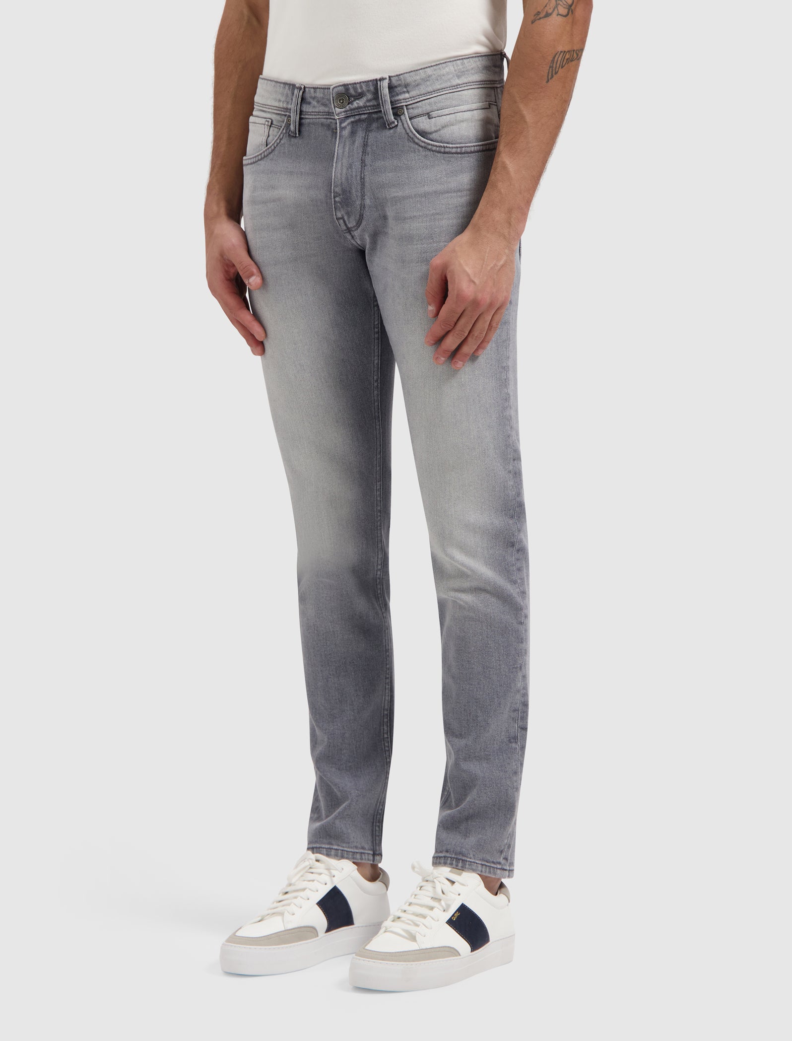 The Jone W1661 2.0 Skinny Fit Jeans - Denim Light Grey