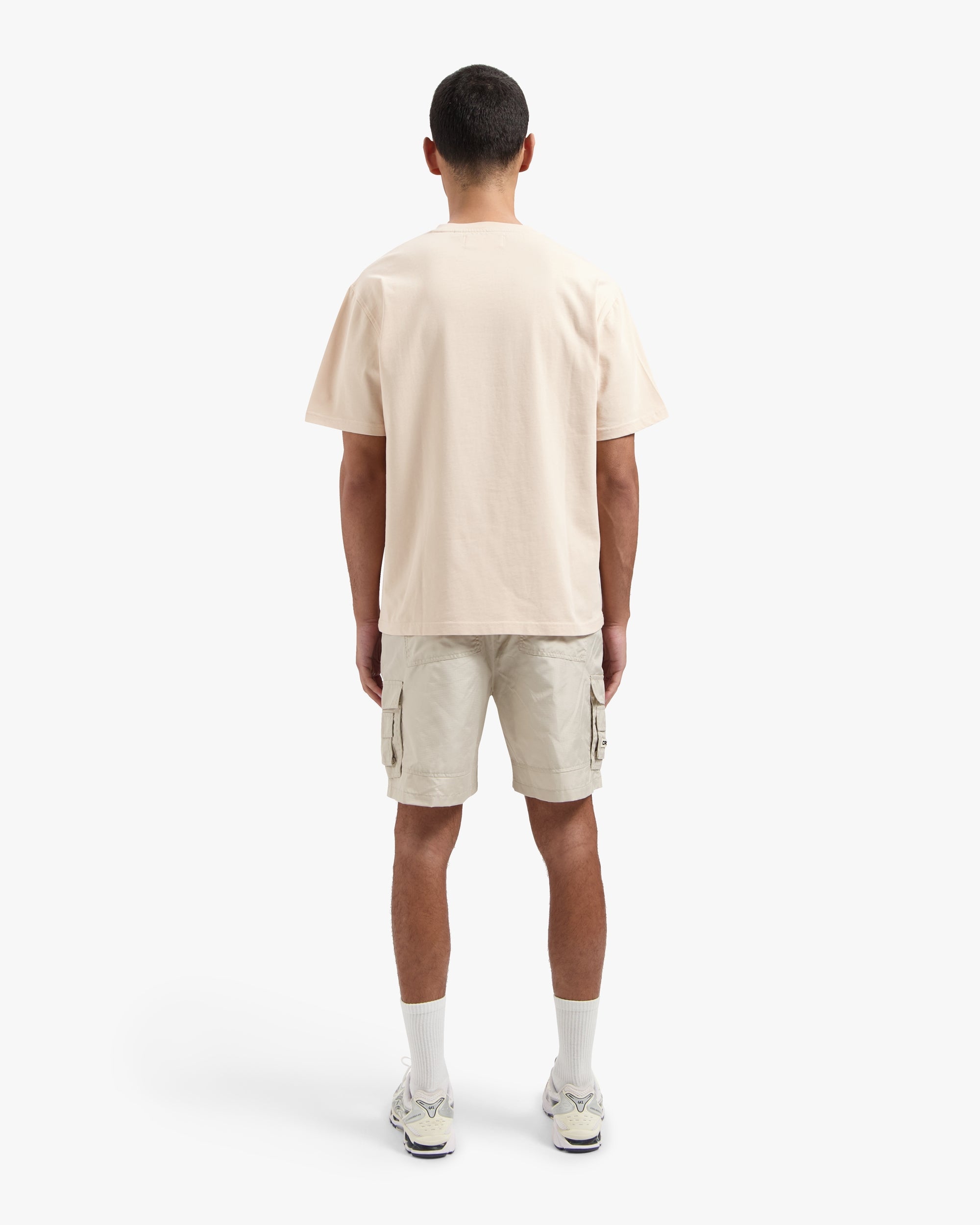 Croyez Cut Out Heart T-shirt- Beige