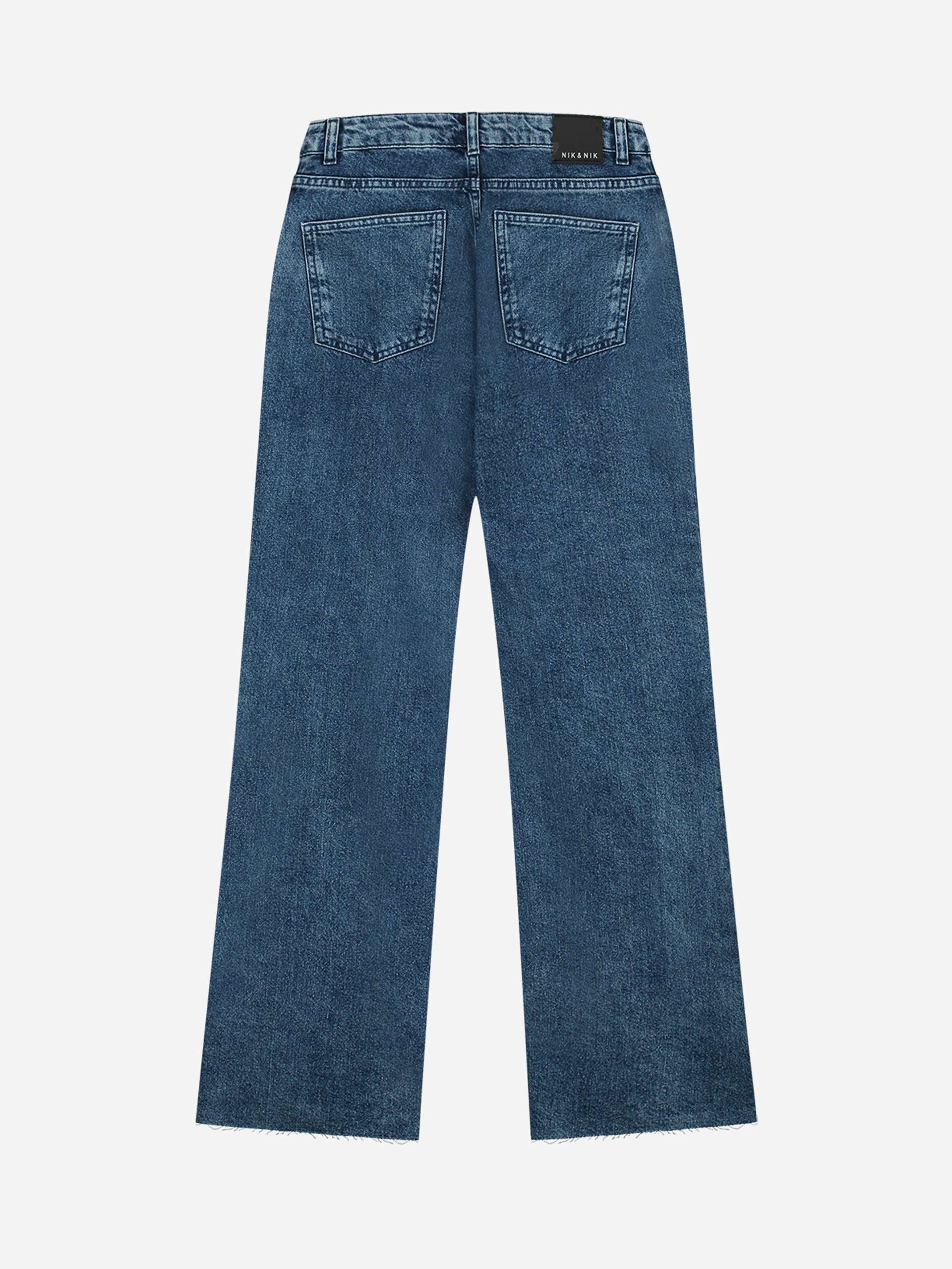 Nik&Nik Fiori Jeans Medium Blauw