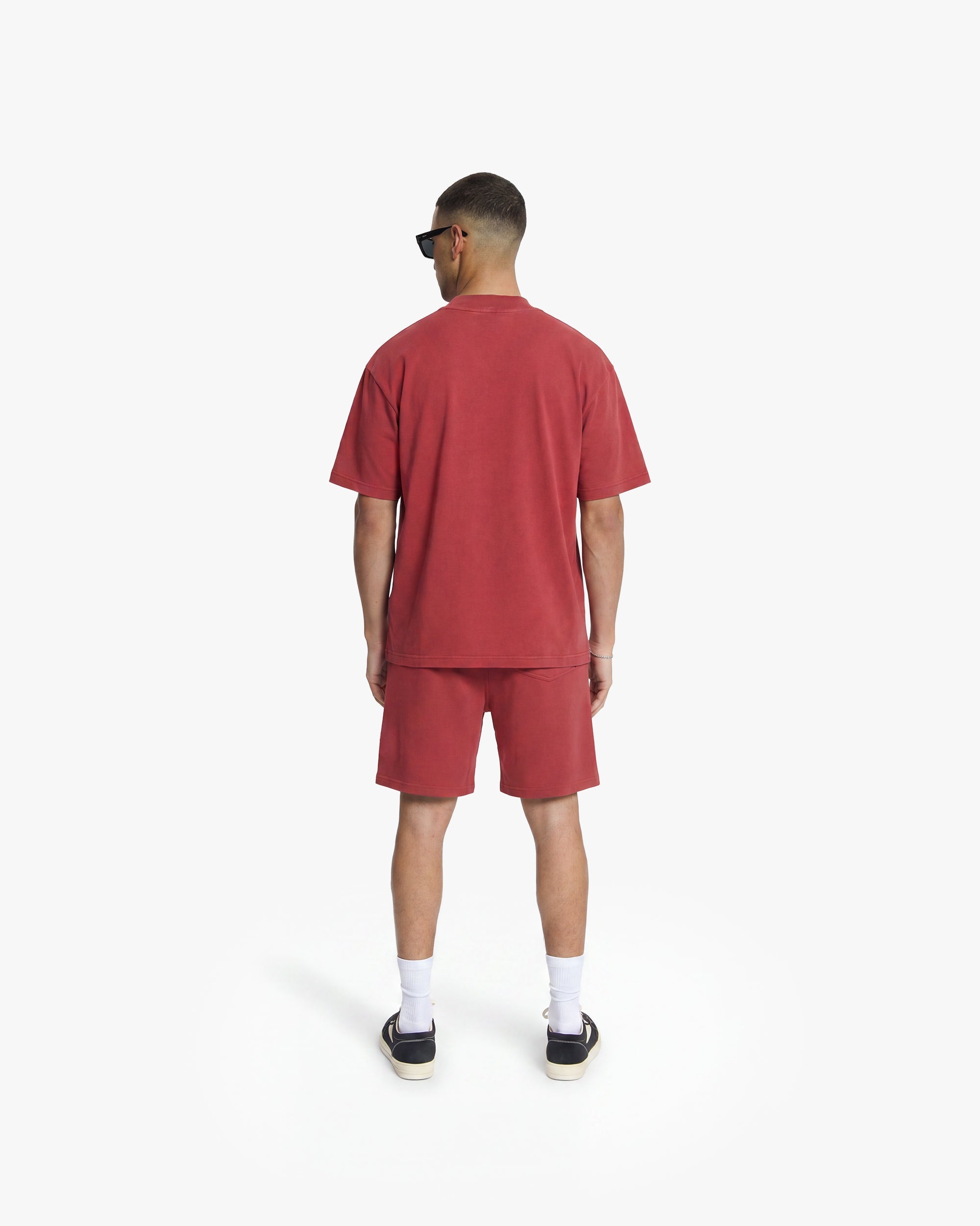 Croyez Garment Dye T-Shirt- Red