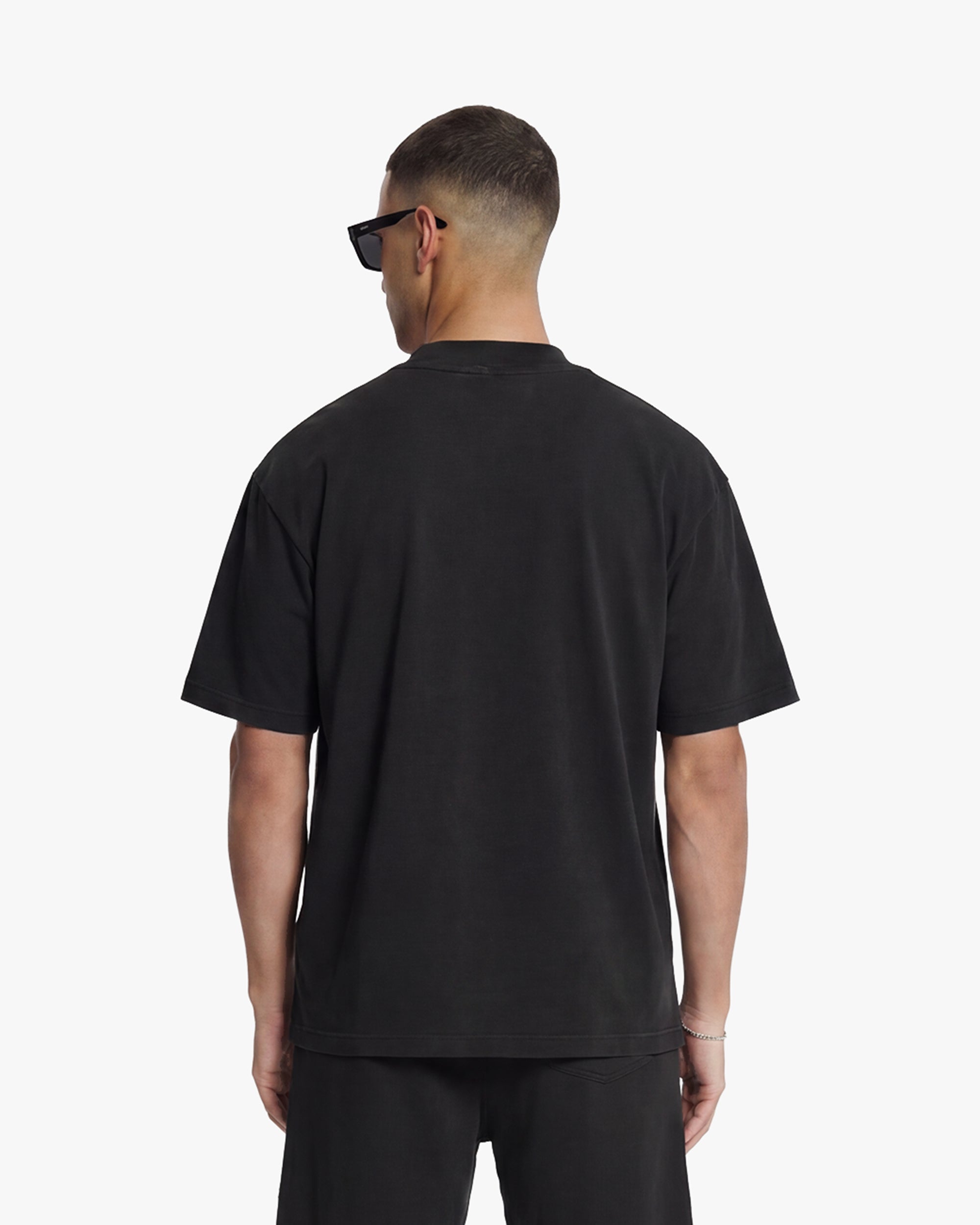 Croyez Garment Dye T-Shirt- Vintage Black