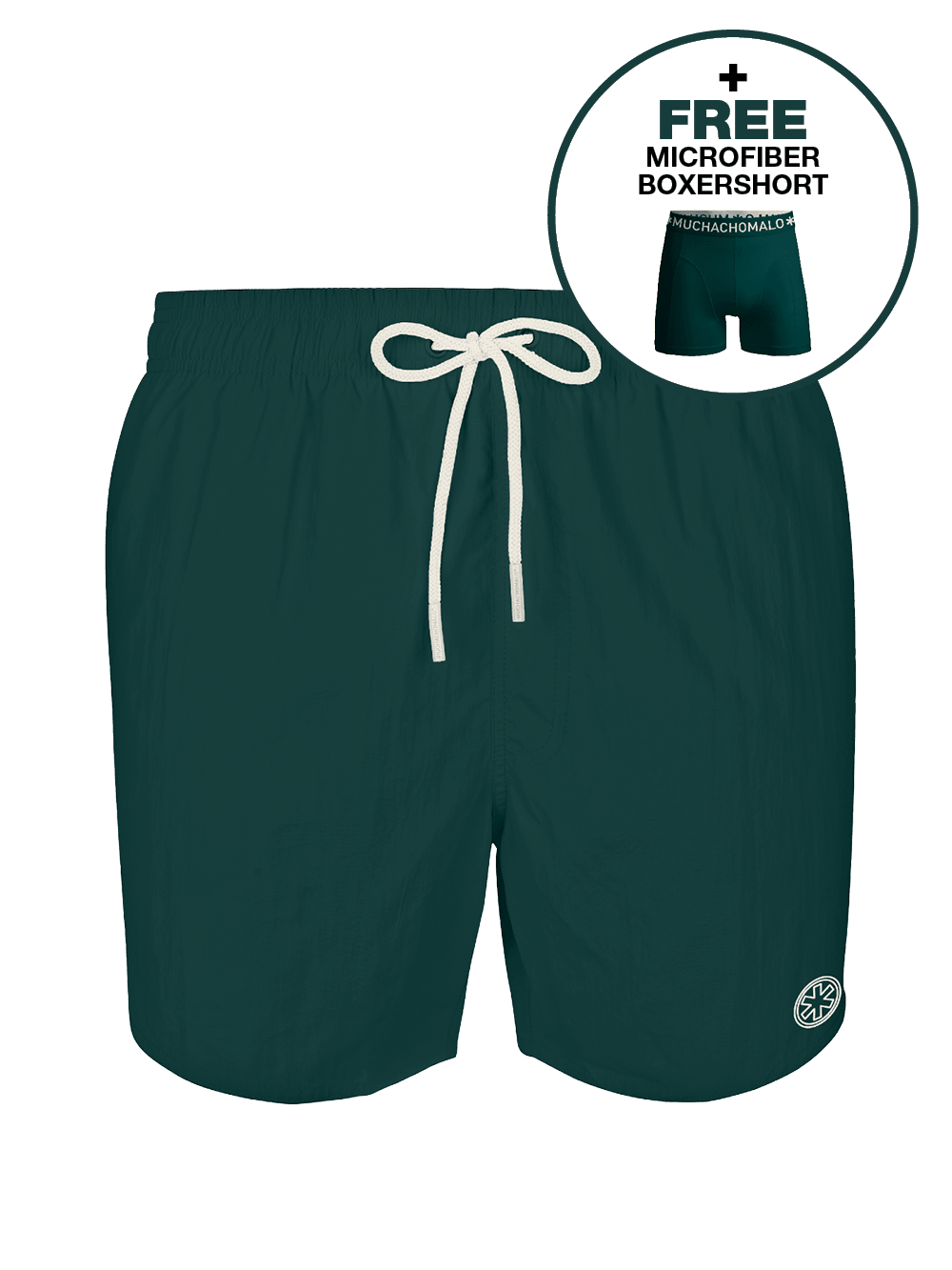 Muchachomalo Zwembroek - Dark Green