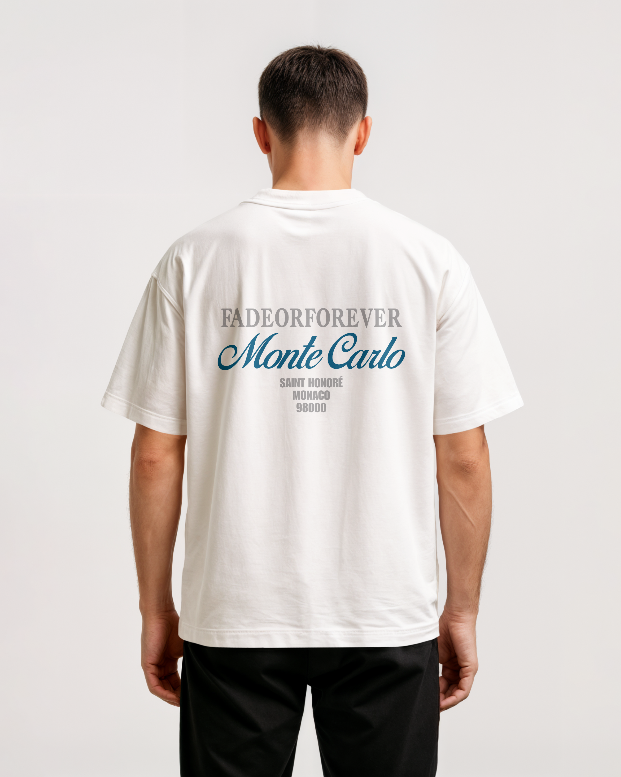 Fade Or Forever Monaco T-shirt- White