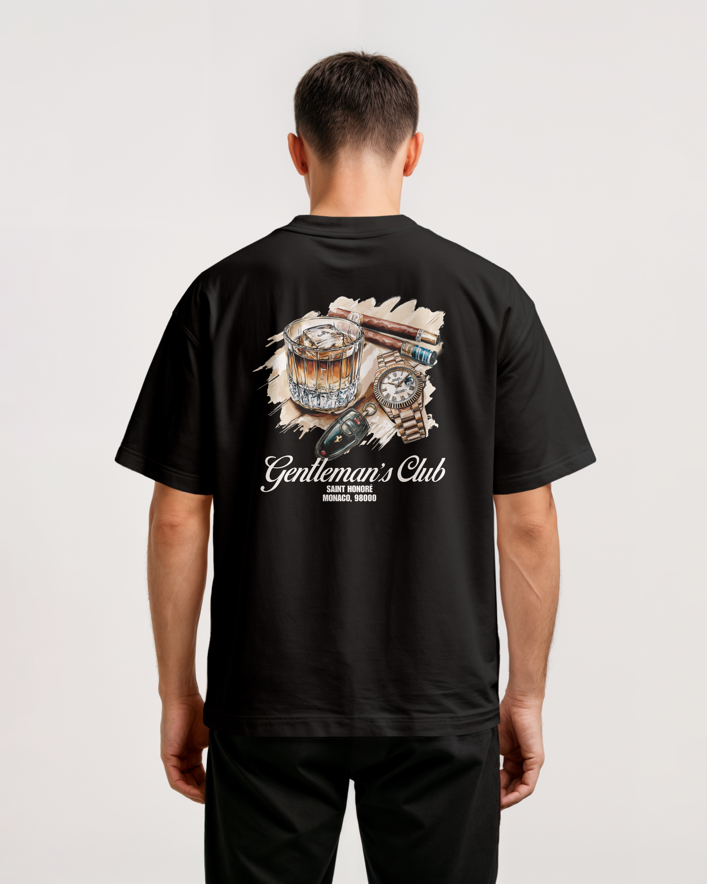 Fade Or Forever Gentlemen T-shirt- Black