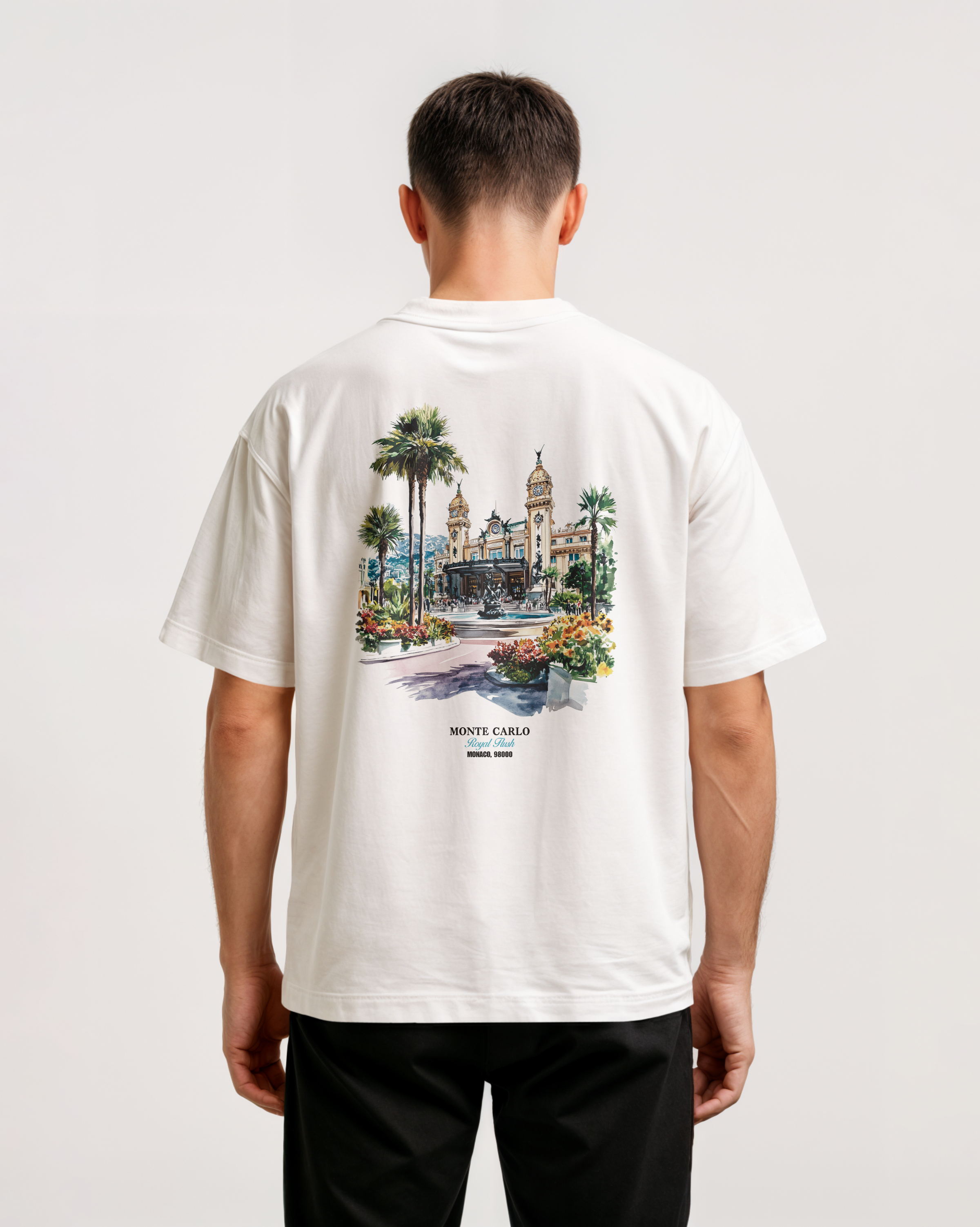 Fade Or Forever Casino T-shirt- White