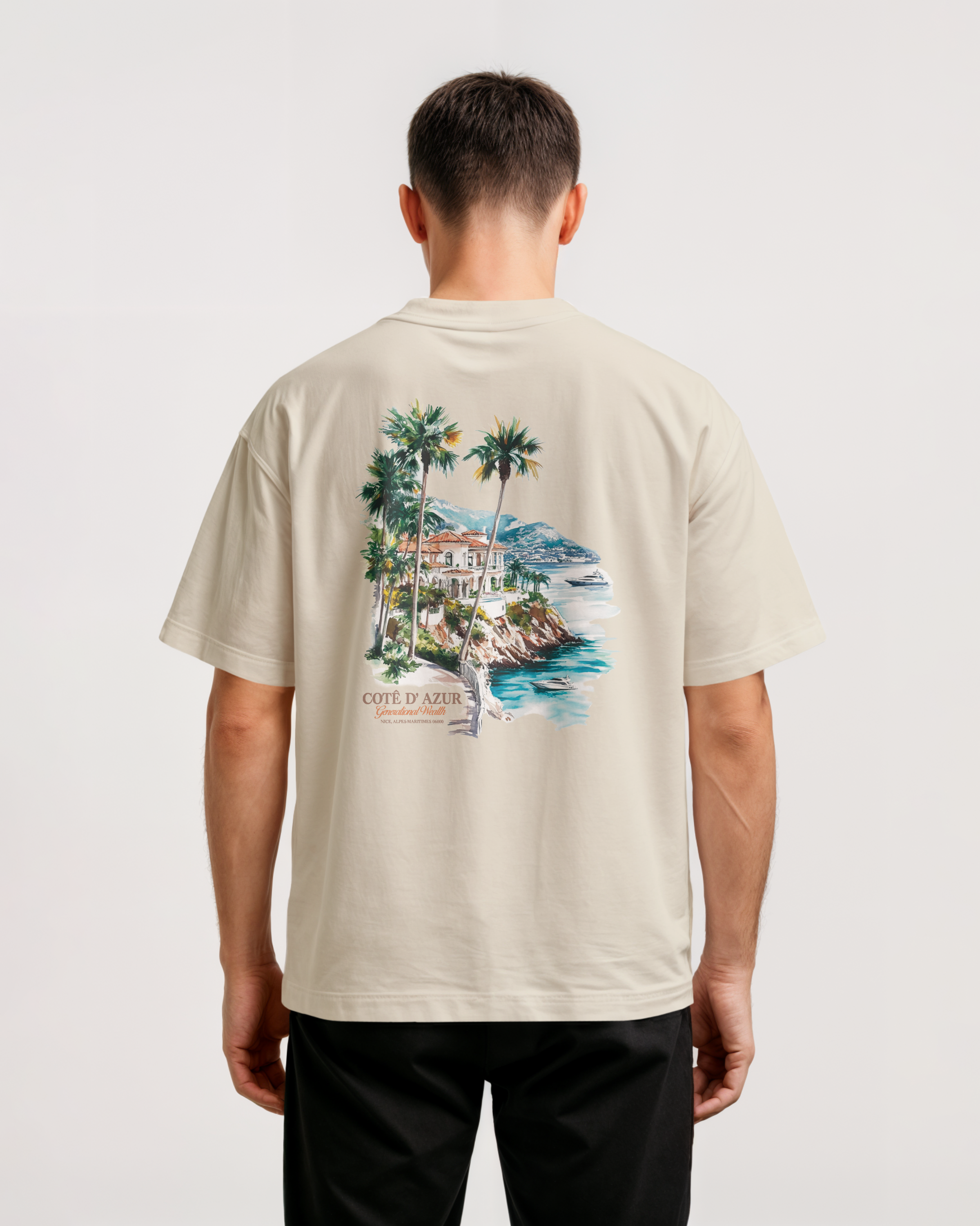 Fade Or Forever Azur T-shirt- Beige