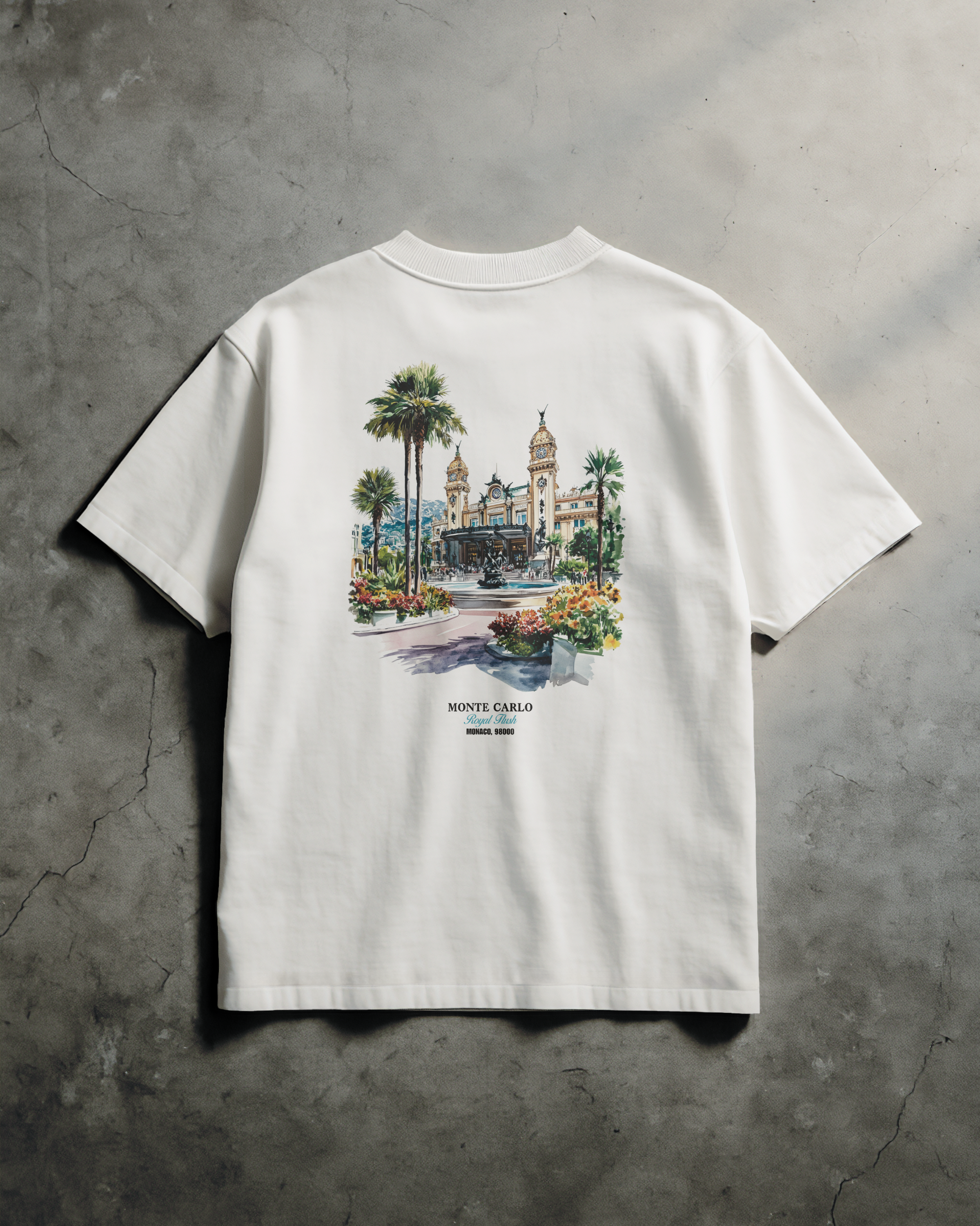 Fade Or Forever Casino T-shirt- White