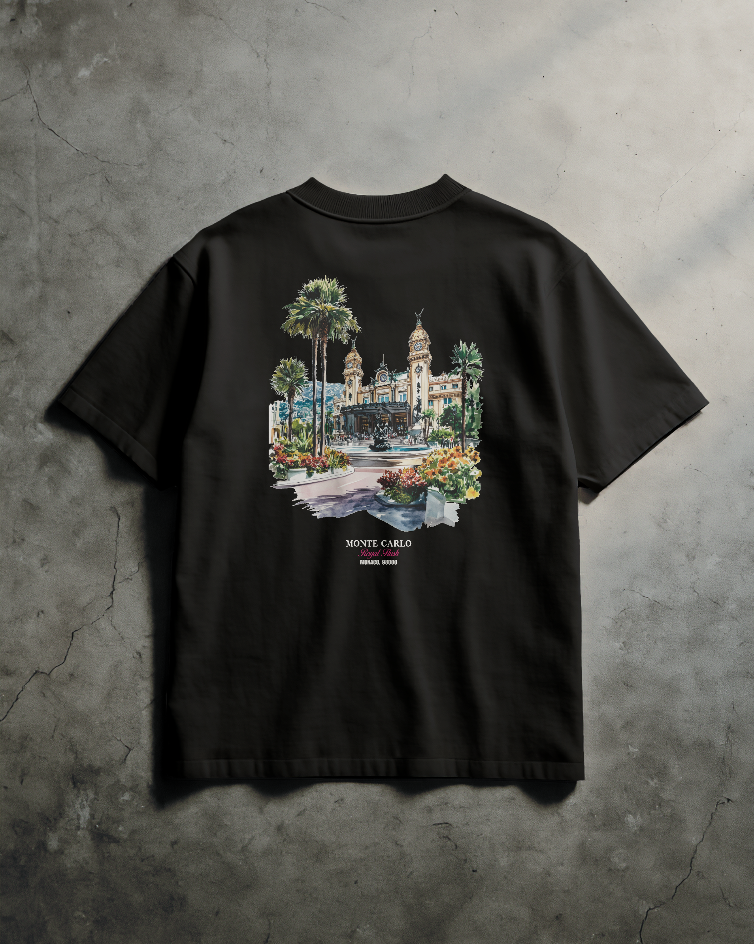 Fade Or Forever Casino T-shirt- Black