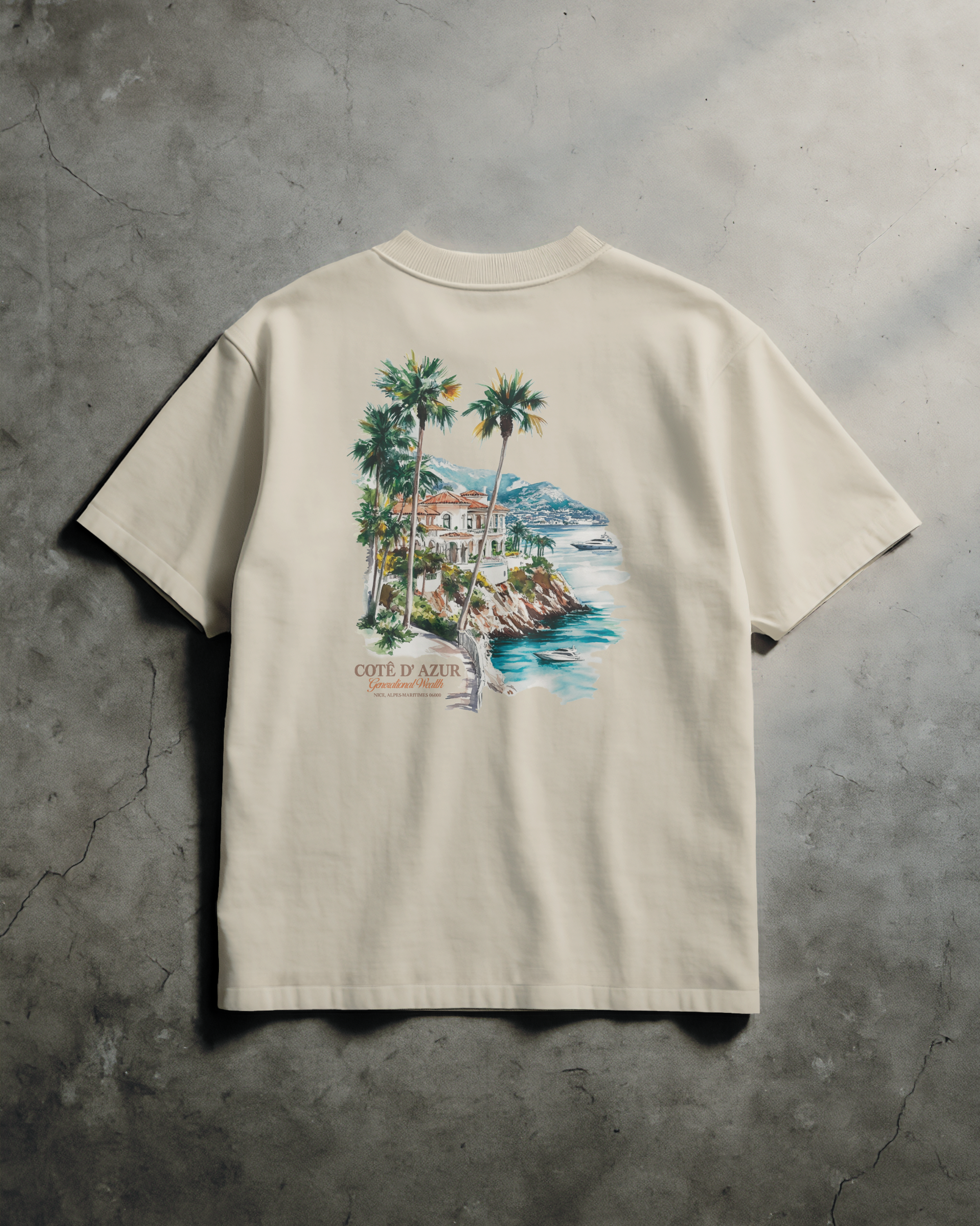 Fade Or Forever Azur T-shirt- Beige