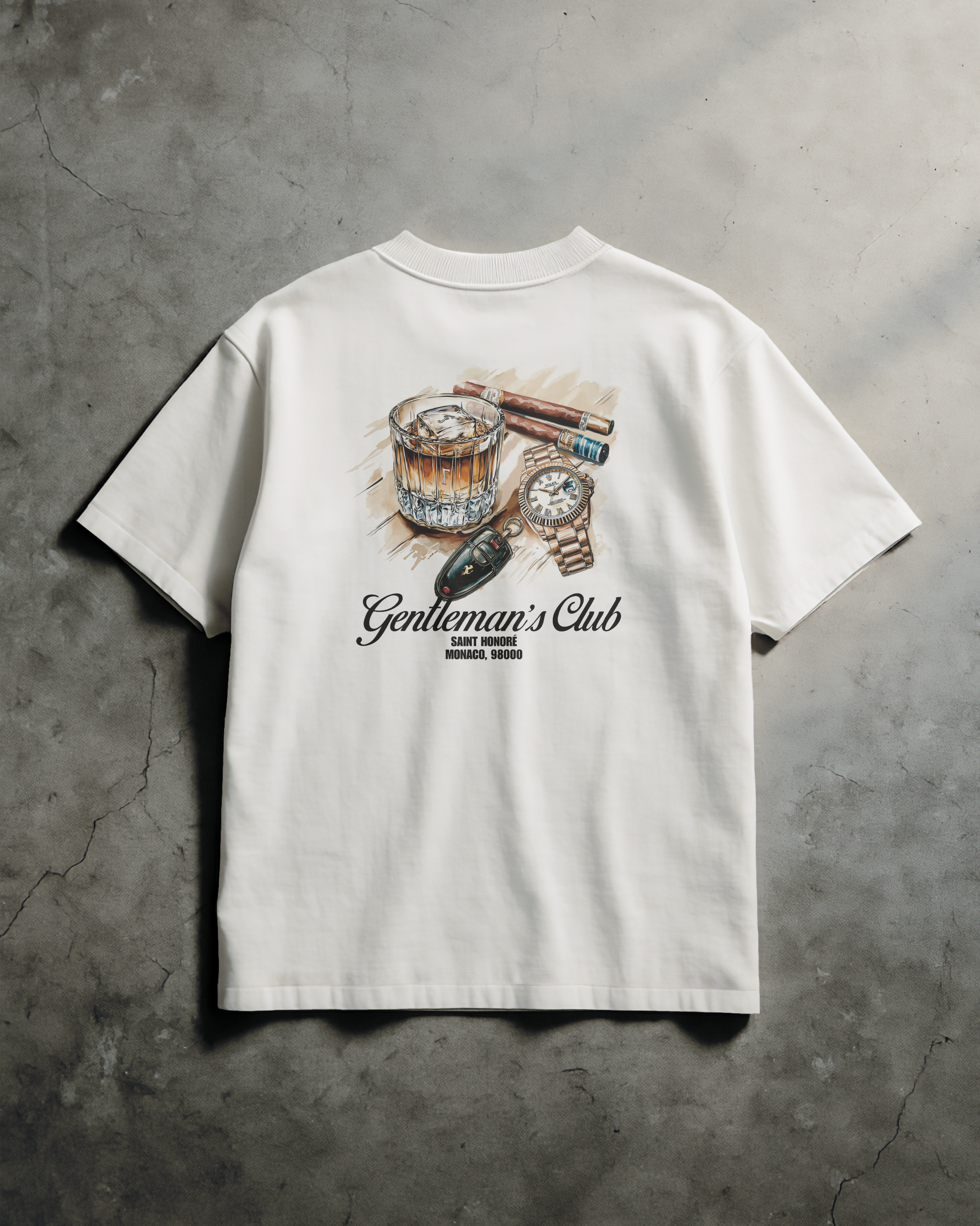 Fade Or Forever Gentlemen T-shirt- White