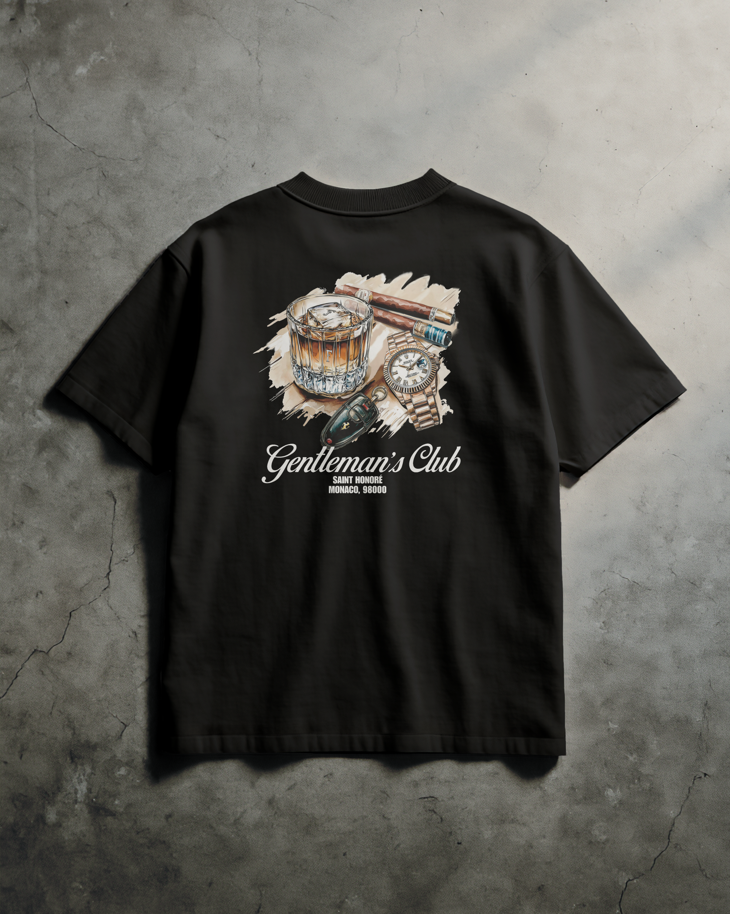Fade Or Forever Gentlemen T-shirt- Black