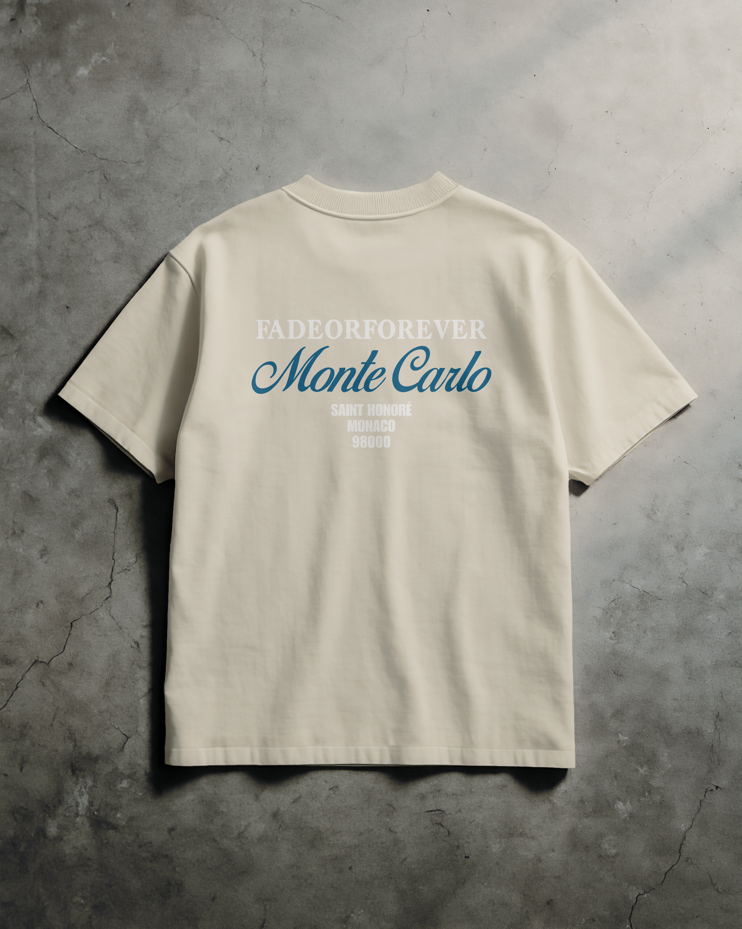 Fade Or Forever Monaco T-shirt- Beige