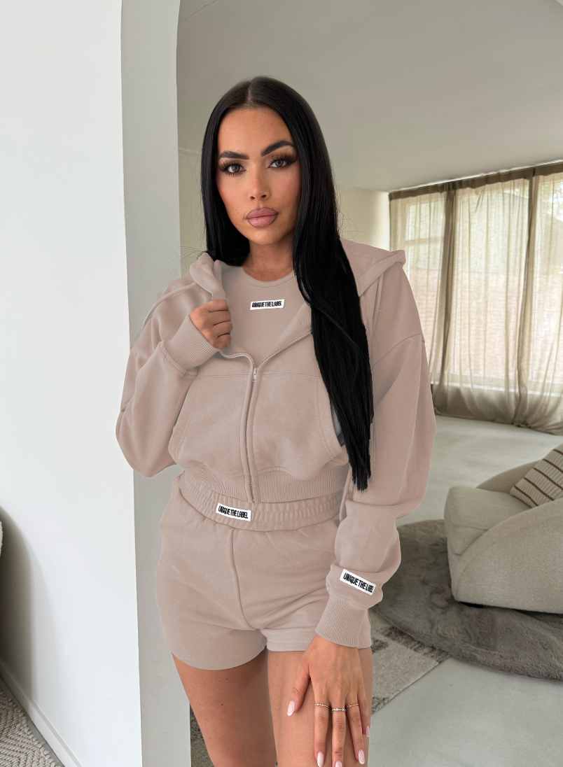 Unique The Label Molly Vest- Mocha