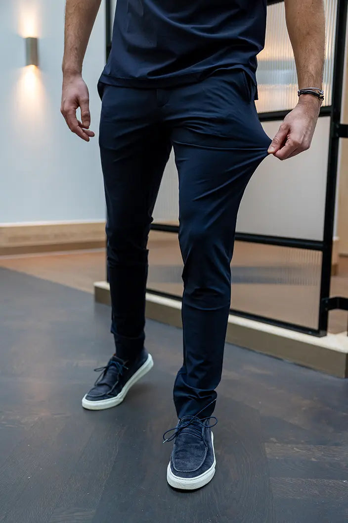 Neycko Classic Slim Fit Pantalon- Navy