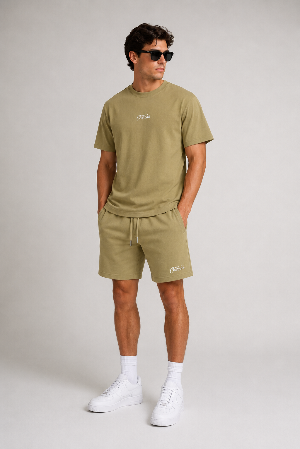 Cherché Oversized Set- Olive