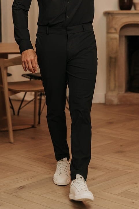 Neycko Classic Slim Fit Pantalon- Black