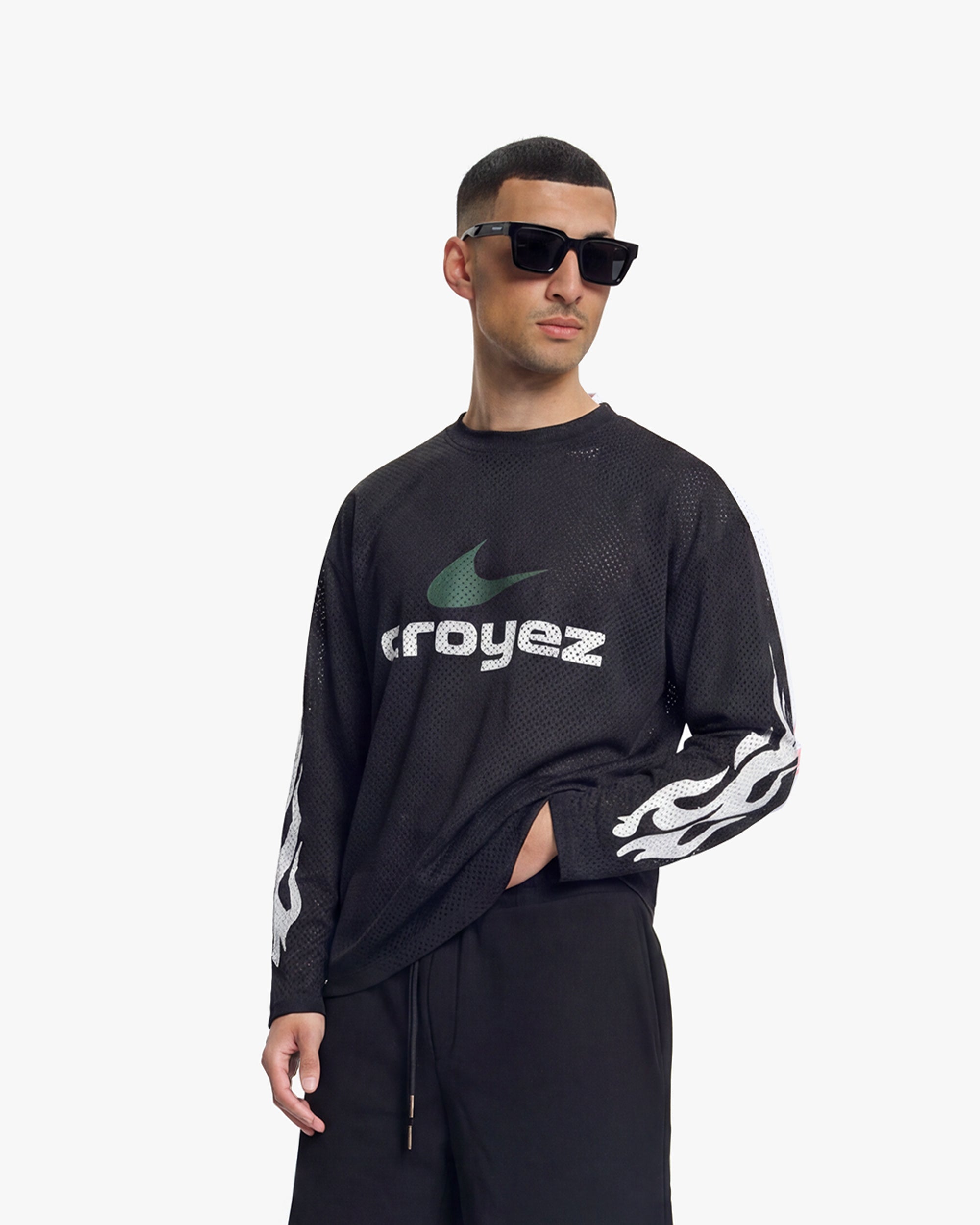 Croyez Service Dept Longsleeve- Black
