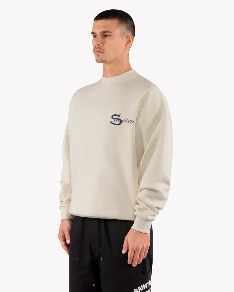 Saint Blanc Twenty-Four Sweater- Off White