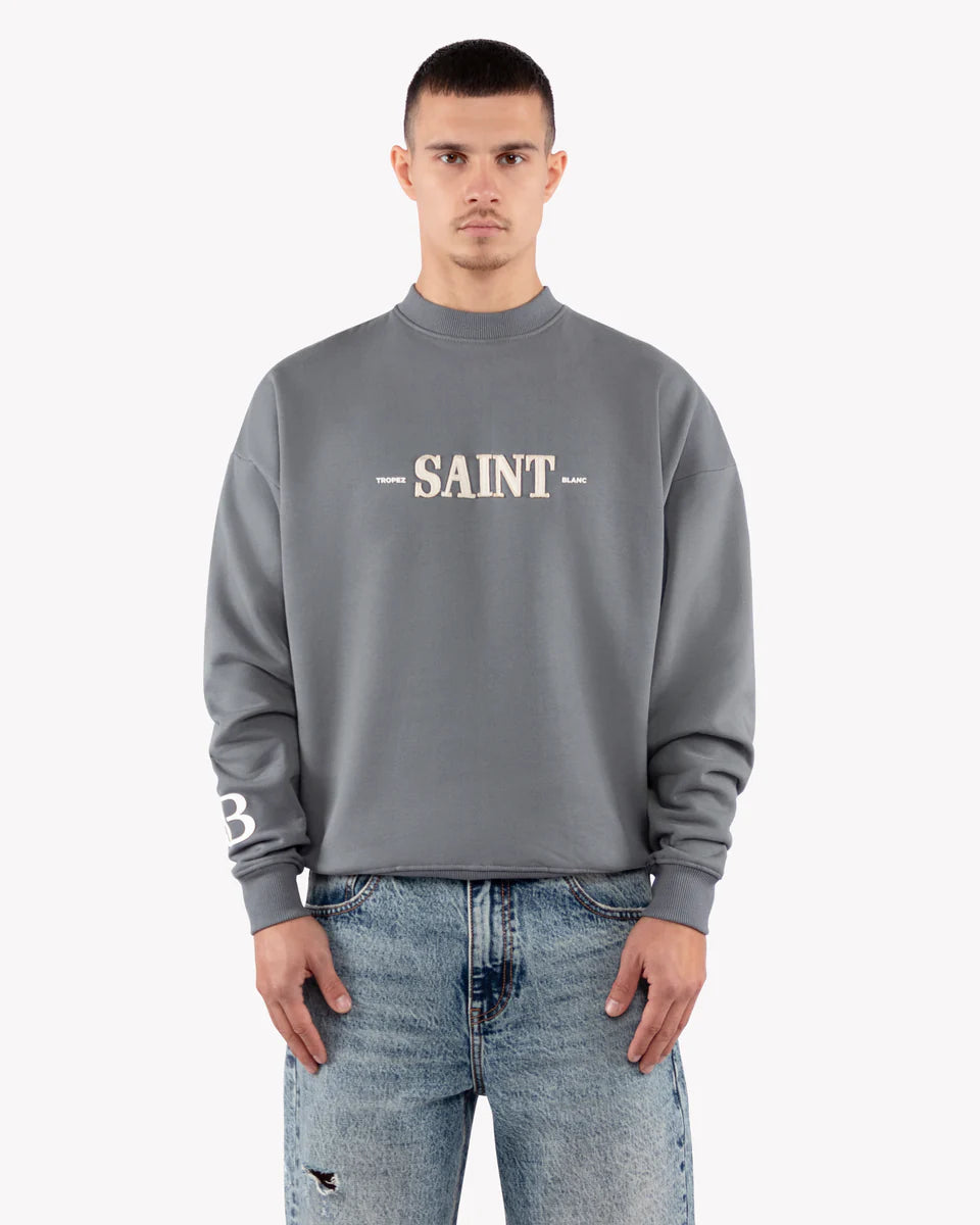 Saint Blanc St. Tropez Sweater- Basalt