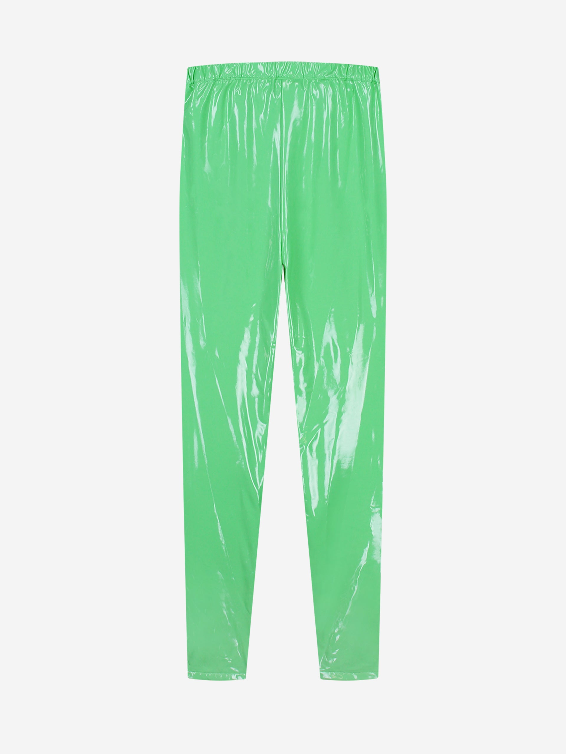 Nik&Nik Winie Patent Legging Bright Sage Groen