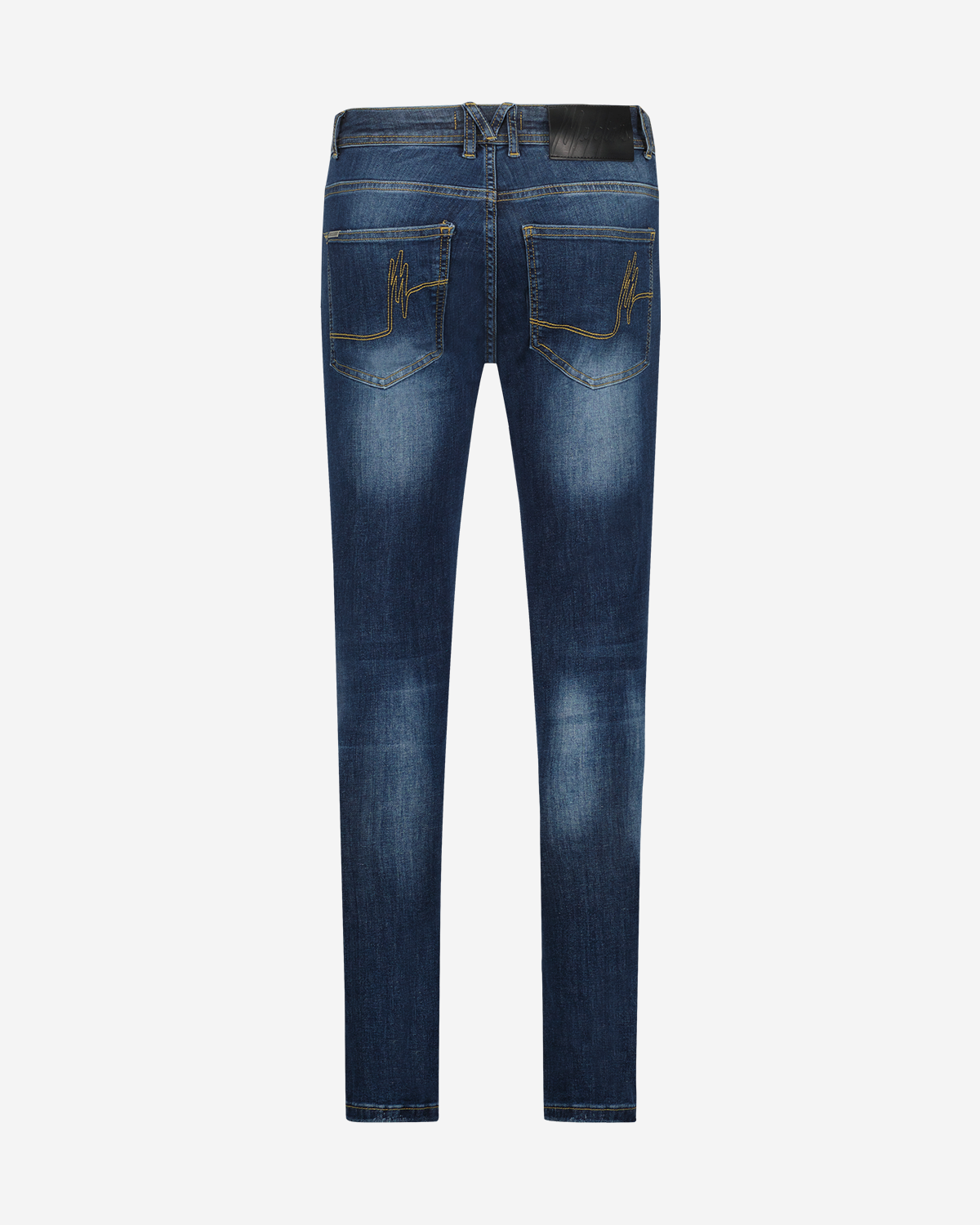 Malelions Essentials Jeans Vintage Donker Blauw