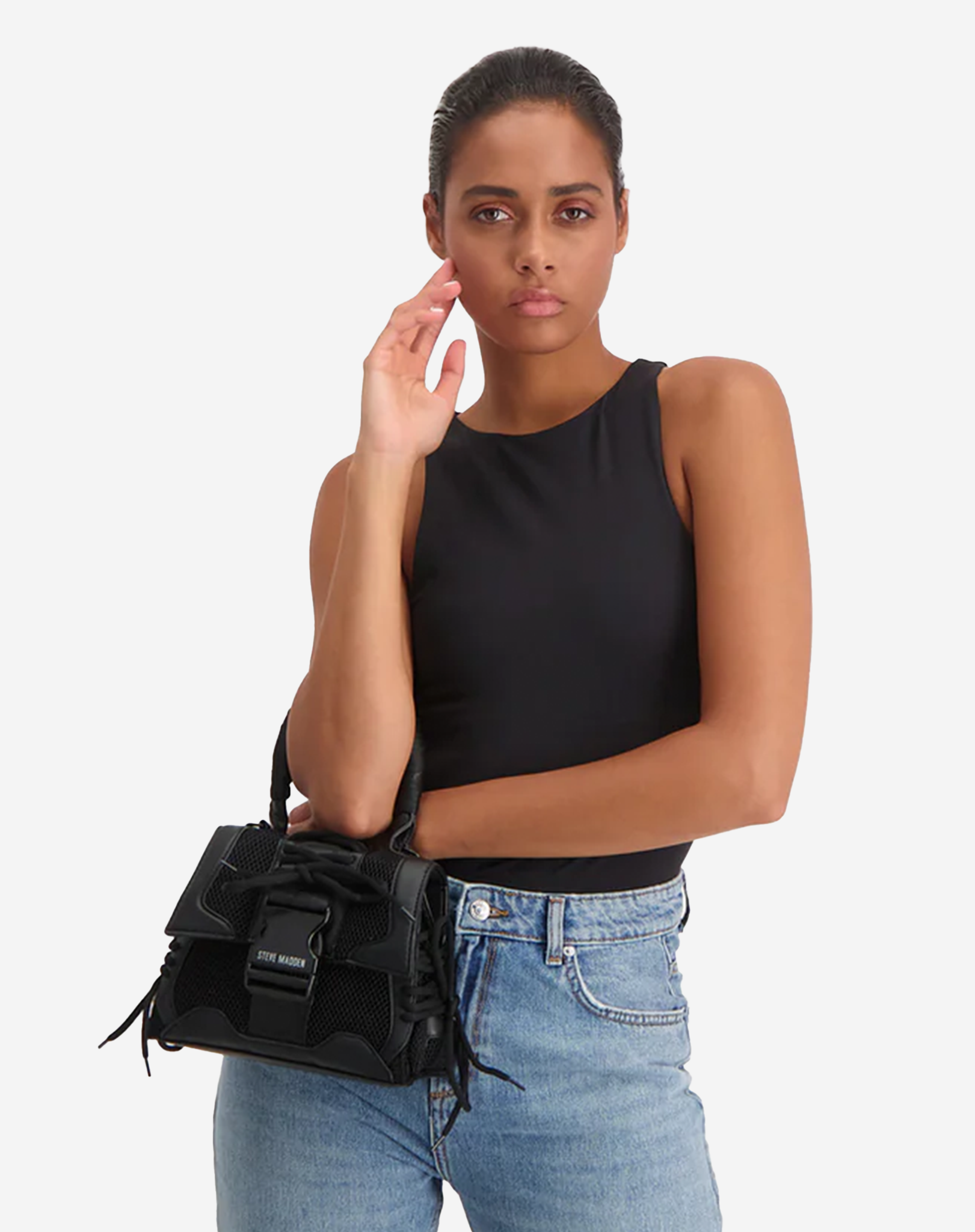 Steve Madden Bdiego Crossbody Tas Zwart