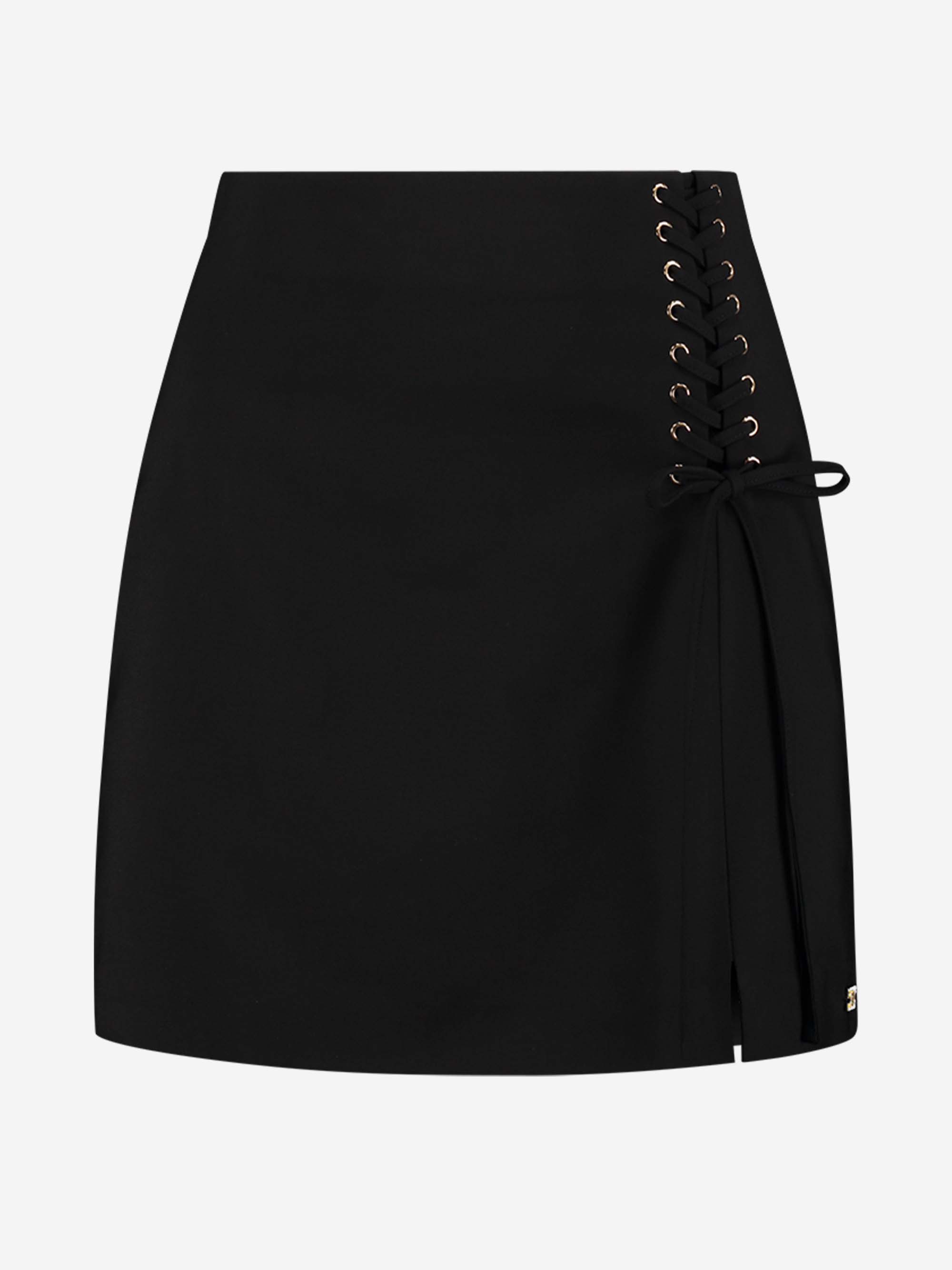 Nikkie Lizzy Lace-Up Skirt Zwart