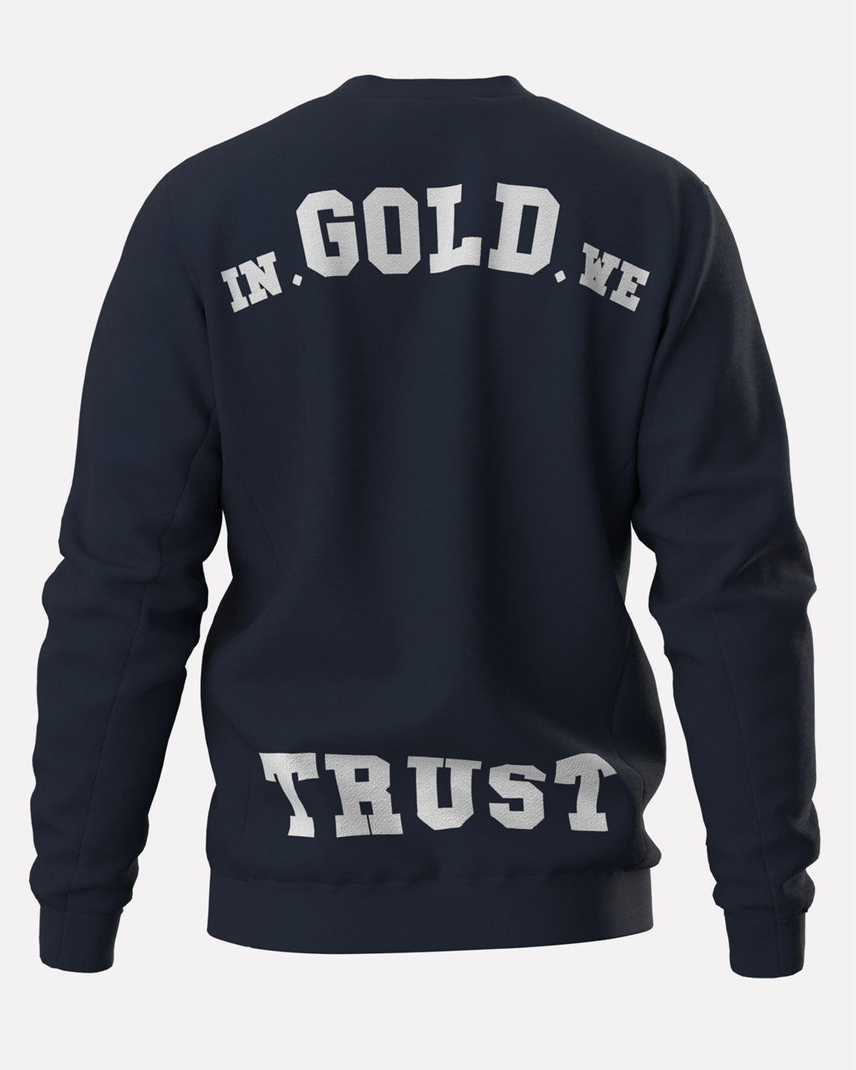 In Gold We Trust Sweater The Slim Total Eclipse