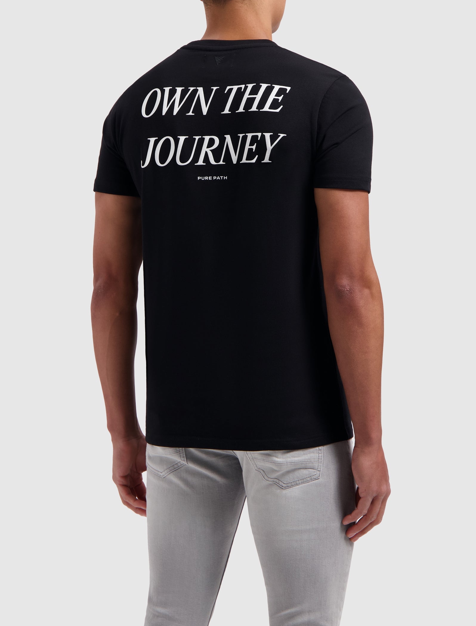 Pure Path Own The Journey T-shirt Zwart
