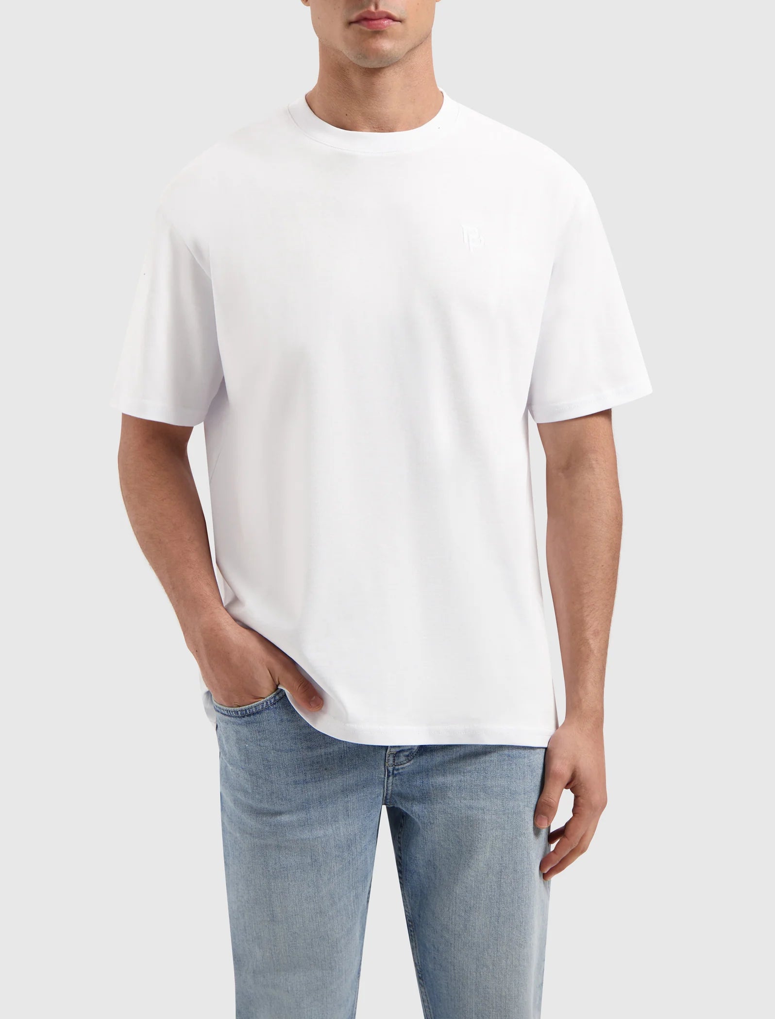 Pure Path Essential Initials T-shirt White