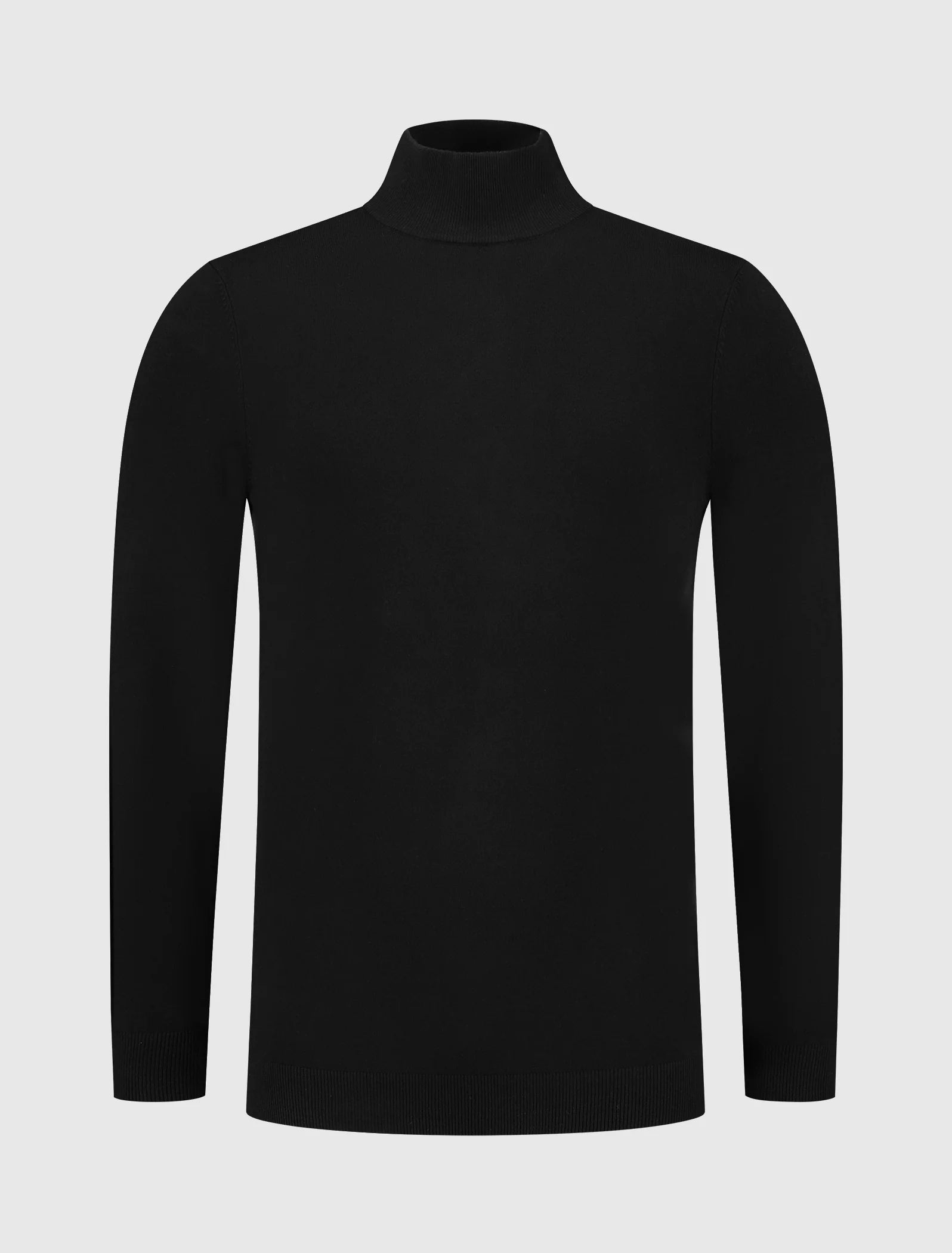 Pure Path Essential Knitwear Mockneck Sweater