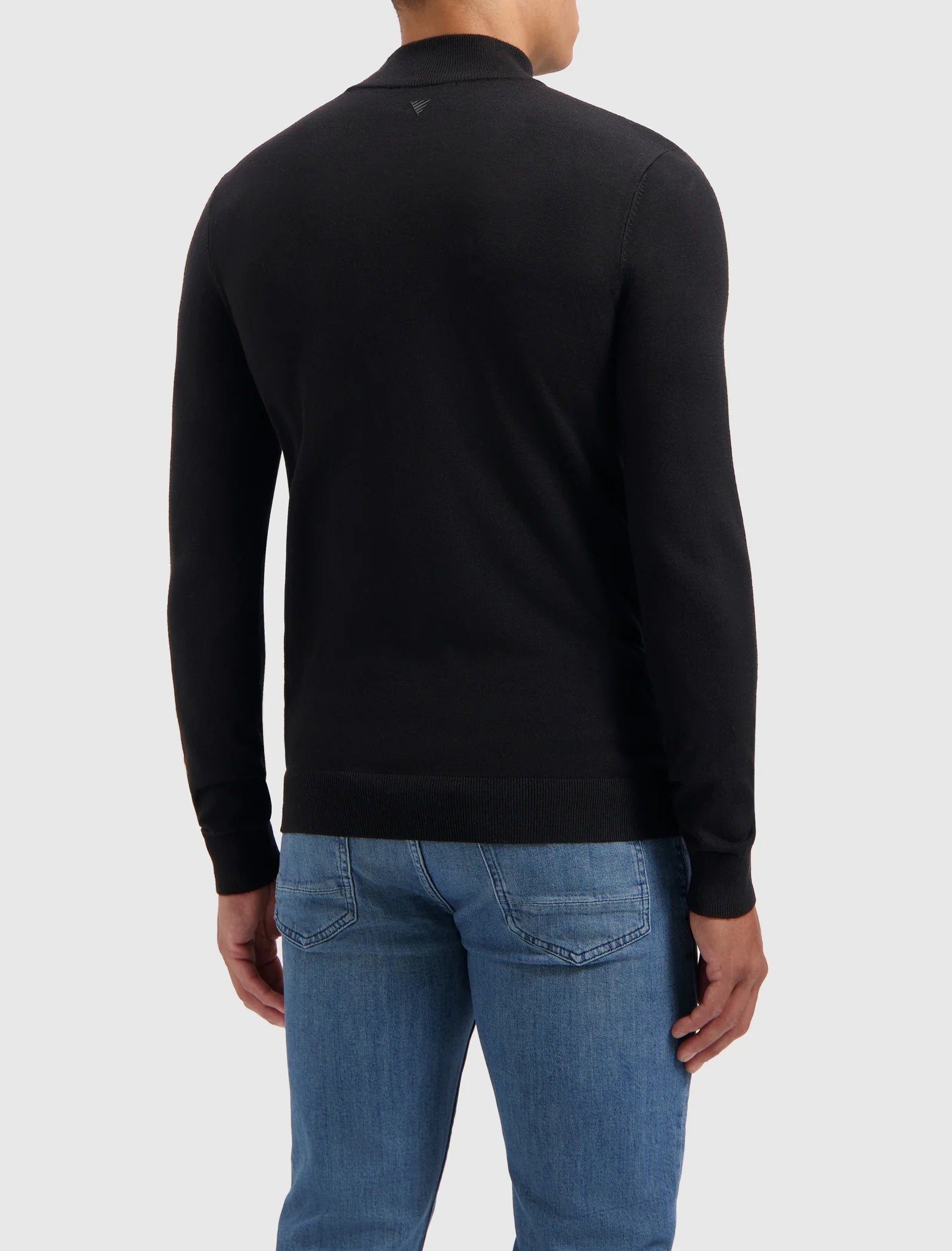 Pure Path Essential Knitwear Mockneck Sweater