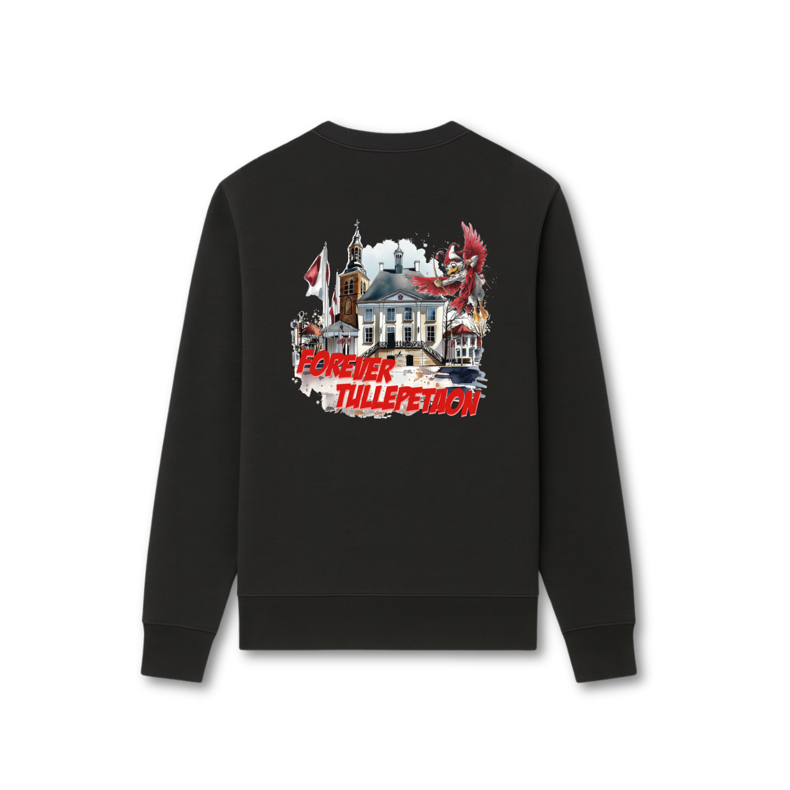 Fade Or Forever Forever Tullepetaon Sweater- Black