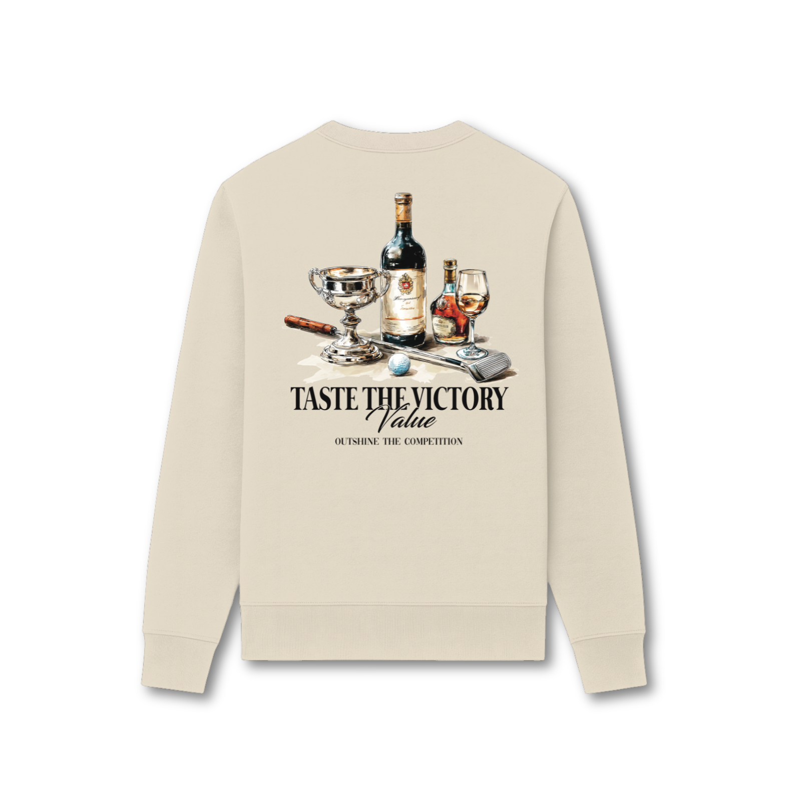 Cabana Club Victory Sweater Ecru