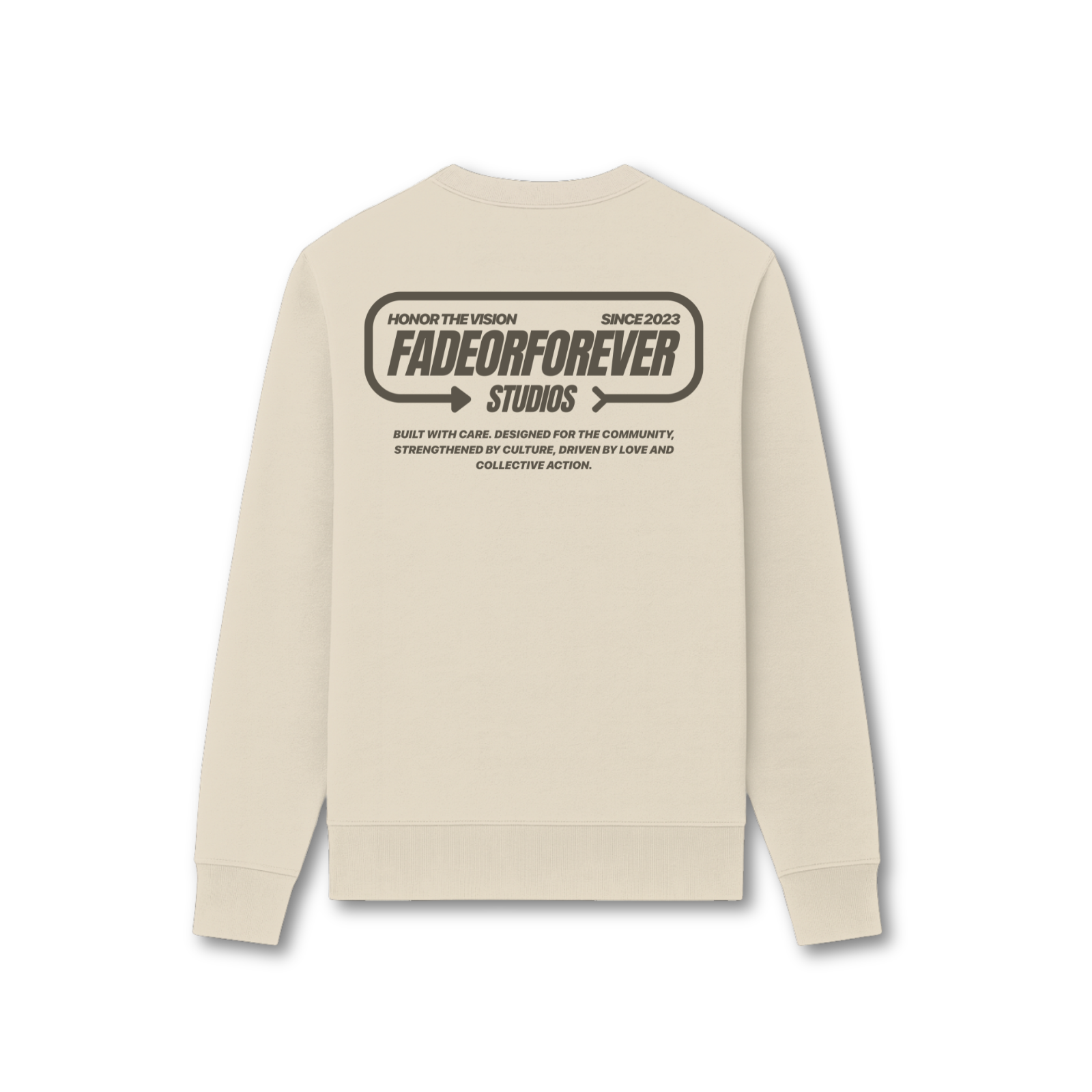 Fade Or Forever Arrow Sweater- Grey/Army