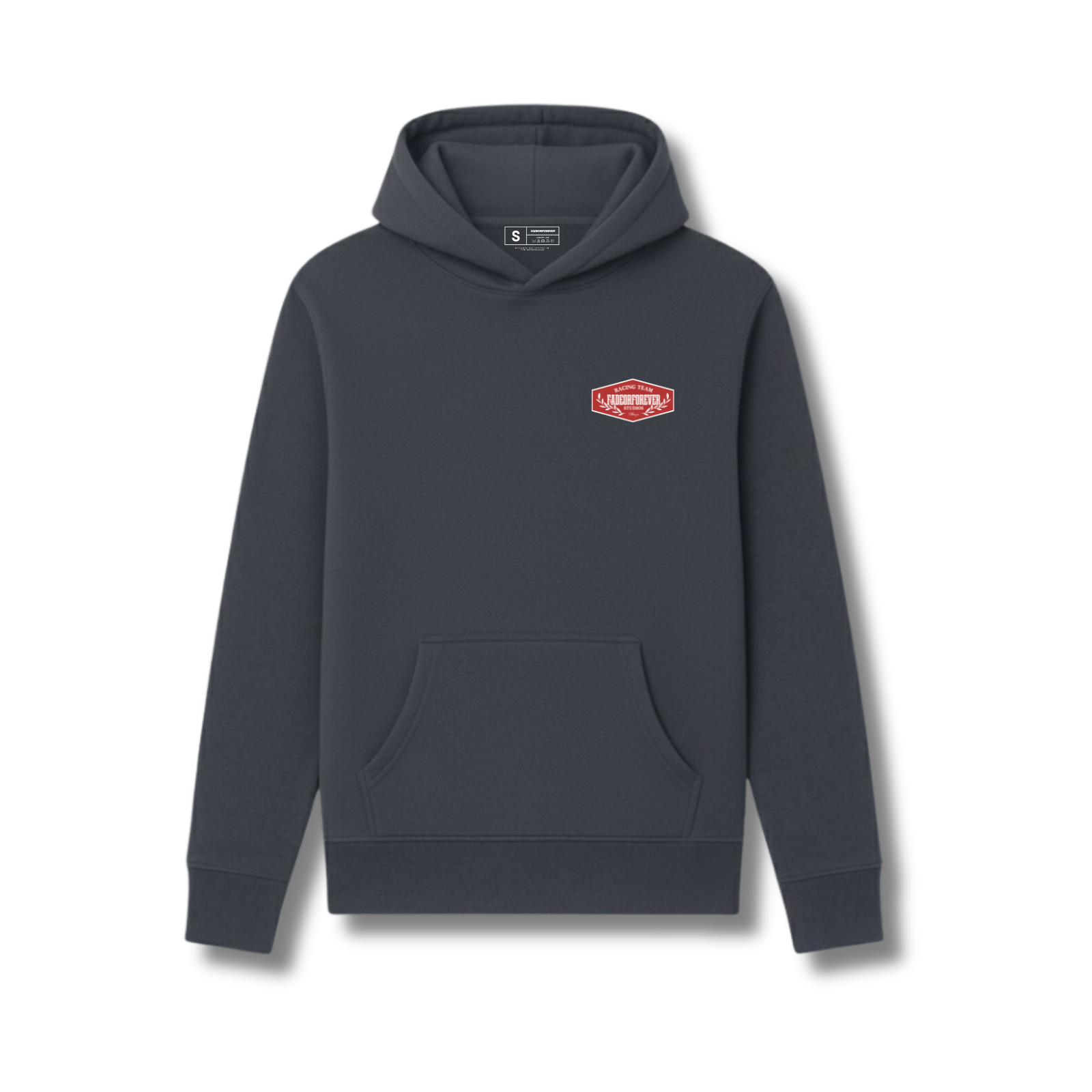 Fade Or Forever Monza Hoodie- Asphalt