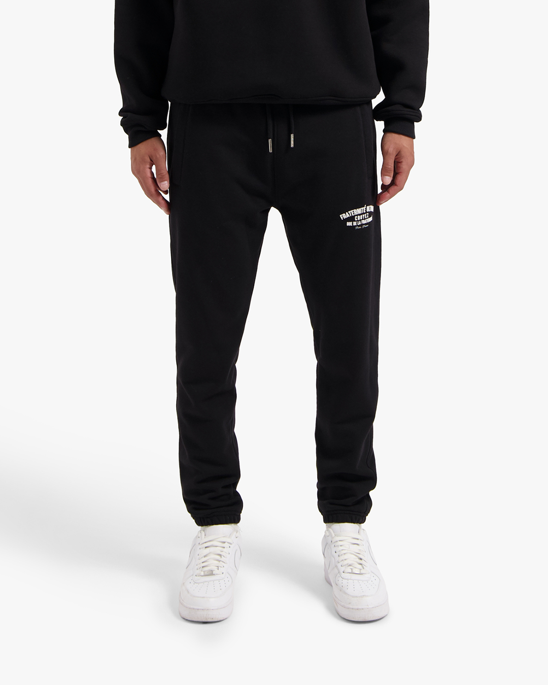 Croyez Fraternite Ultime Sweatpants- Black