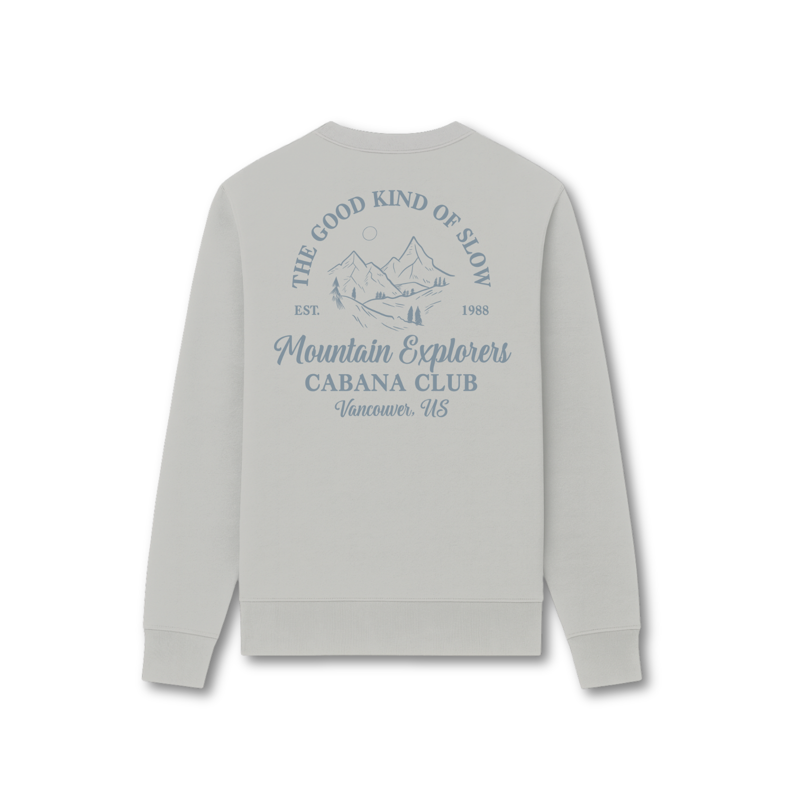 Cabana Club Mountain Sweater Grijs