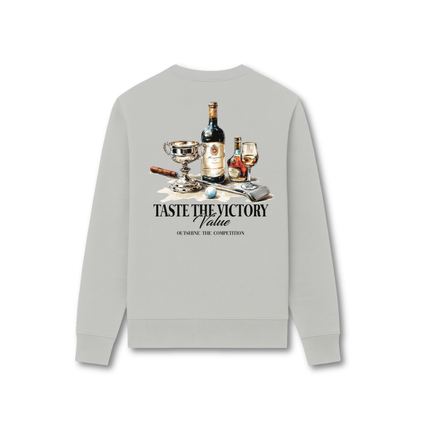 Cabana Club Victory Sweater Grijs