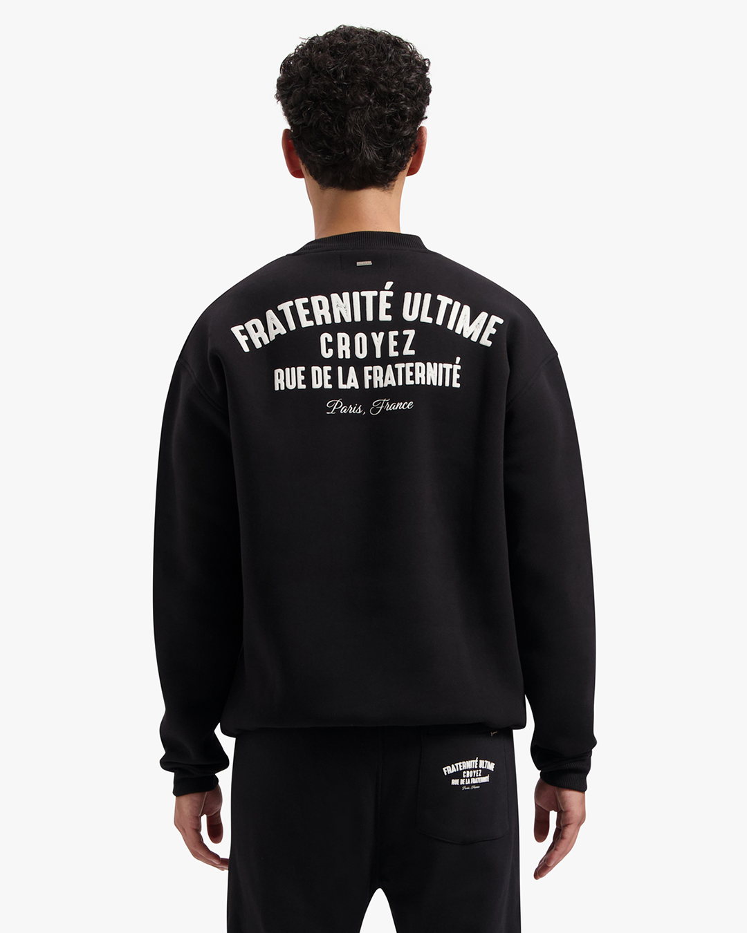 Croyez Fraternite Ultime Sweater- Black